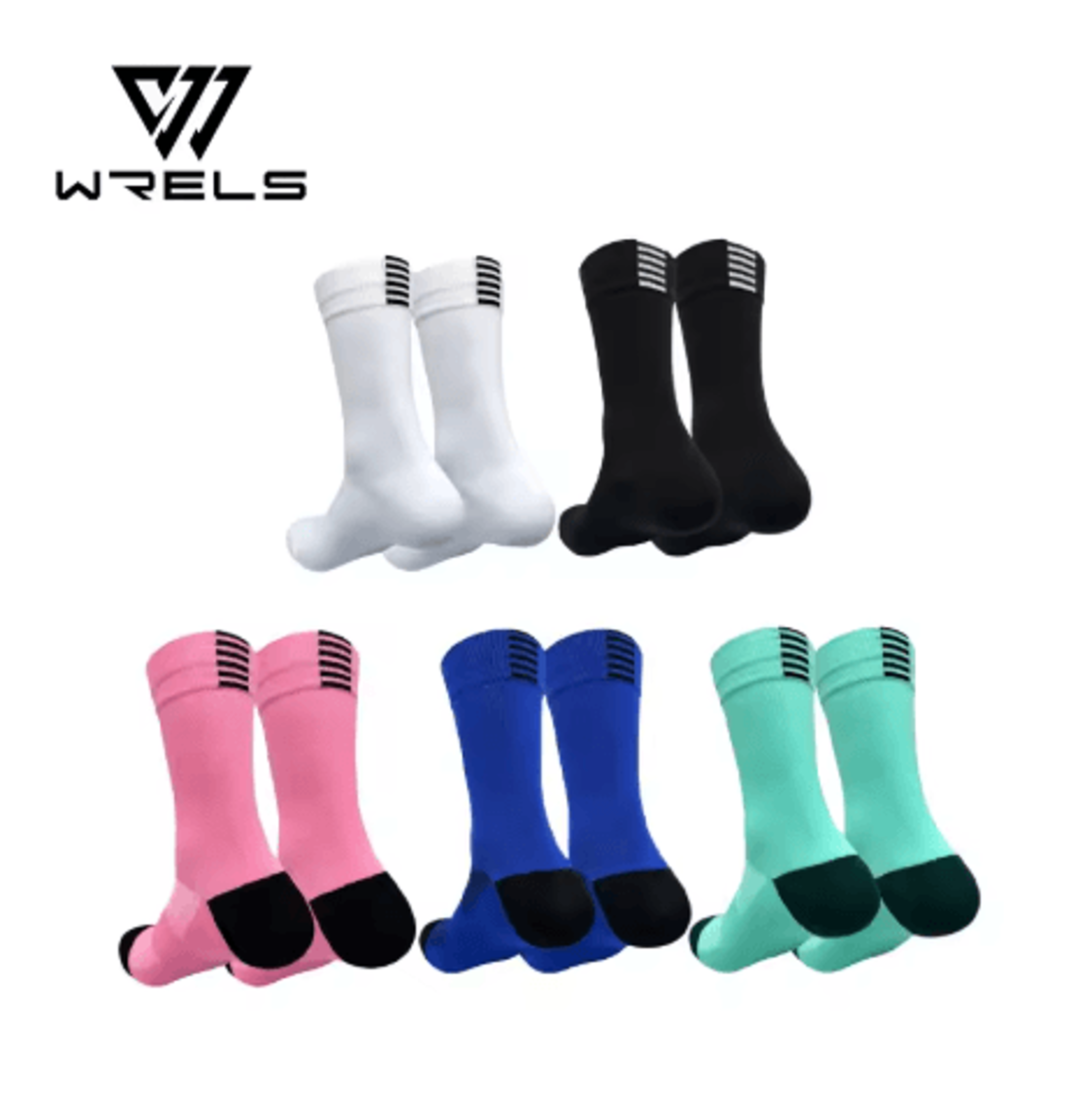 professional long tube cycling socks quick drying all season sports socks for men and women