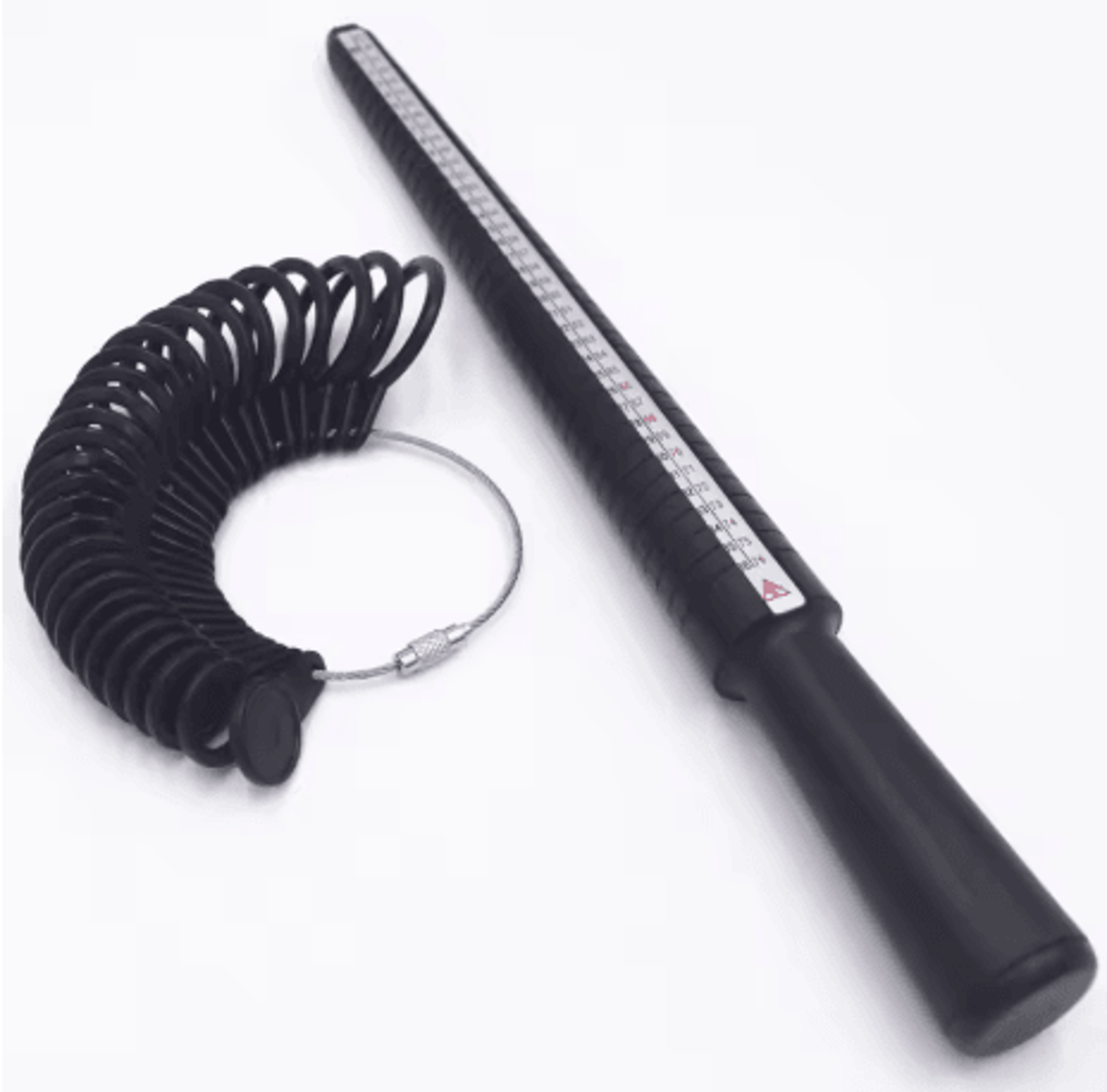 jewelry ring sizer tool set ring size mandrel stick and finger gauge measuring kit
