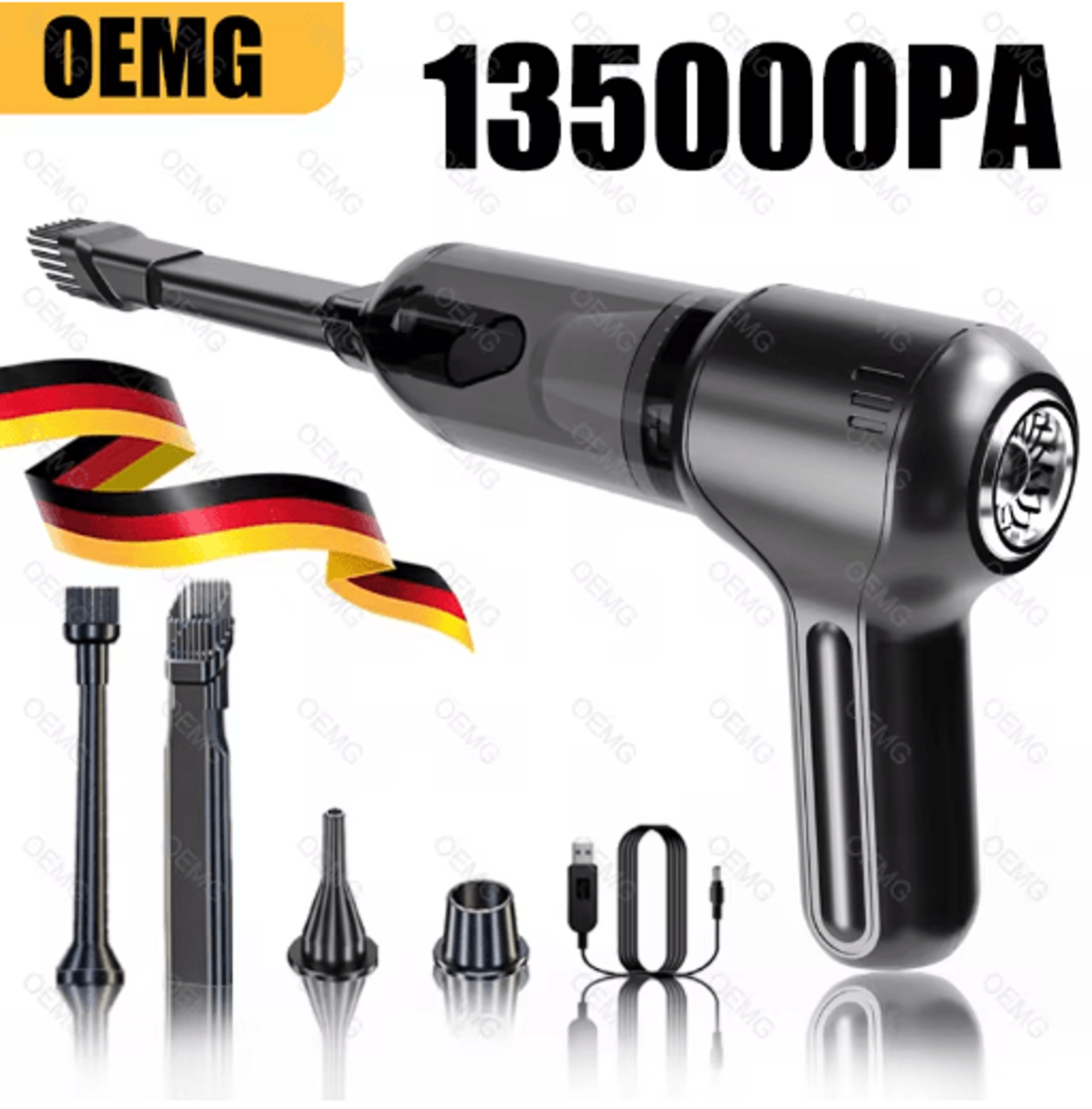 135000pa mini cordless car vacuum cleaner portable handheld wireless cleaner with strong suction