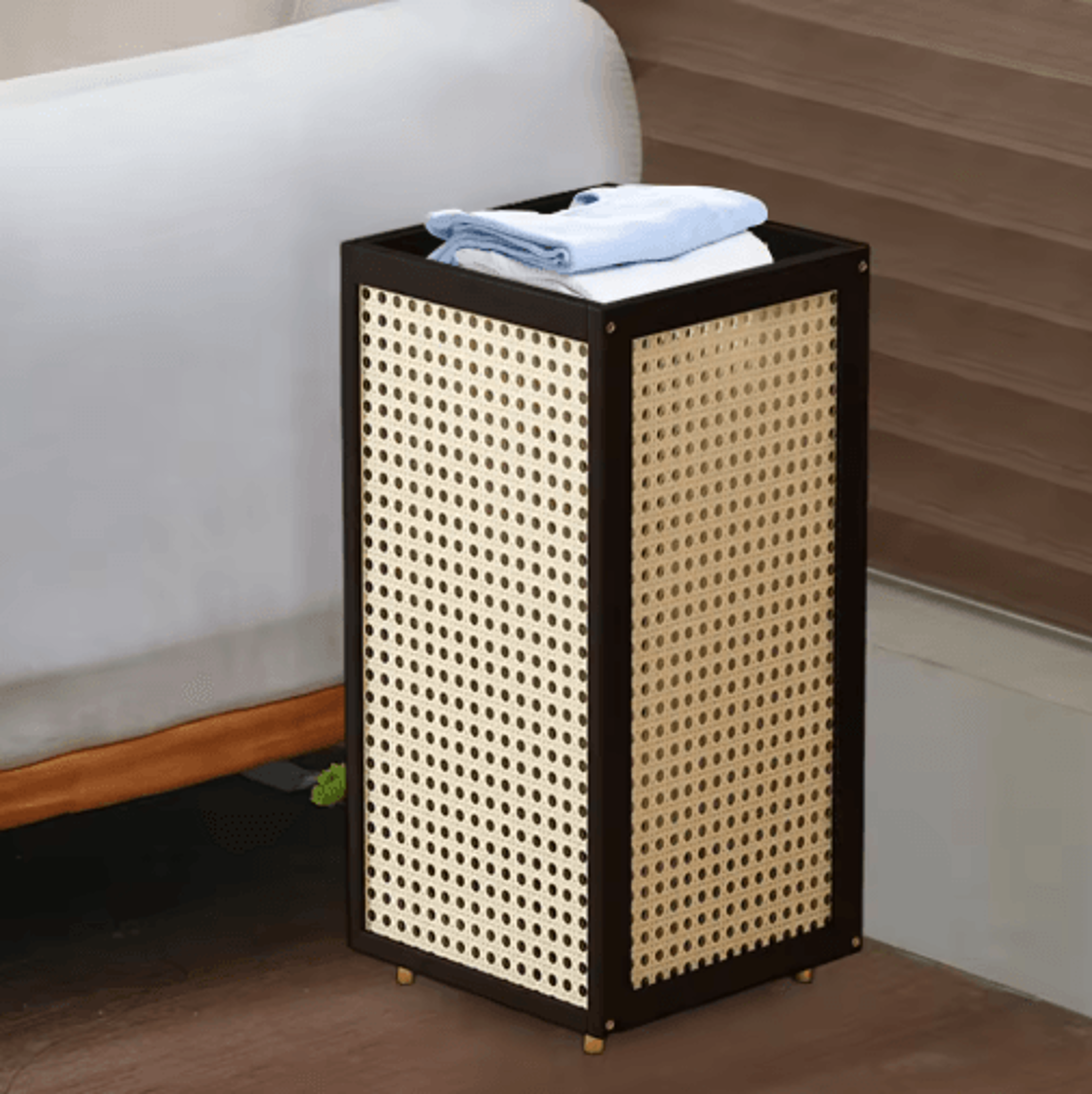 bamboo freestanding umbrella stand cane holder and decorative entryway rack