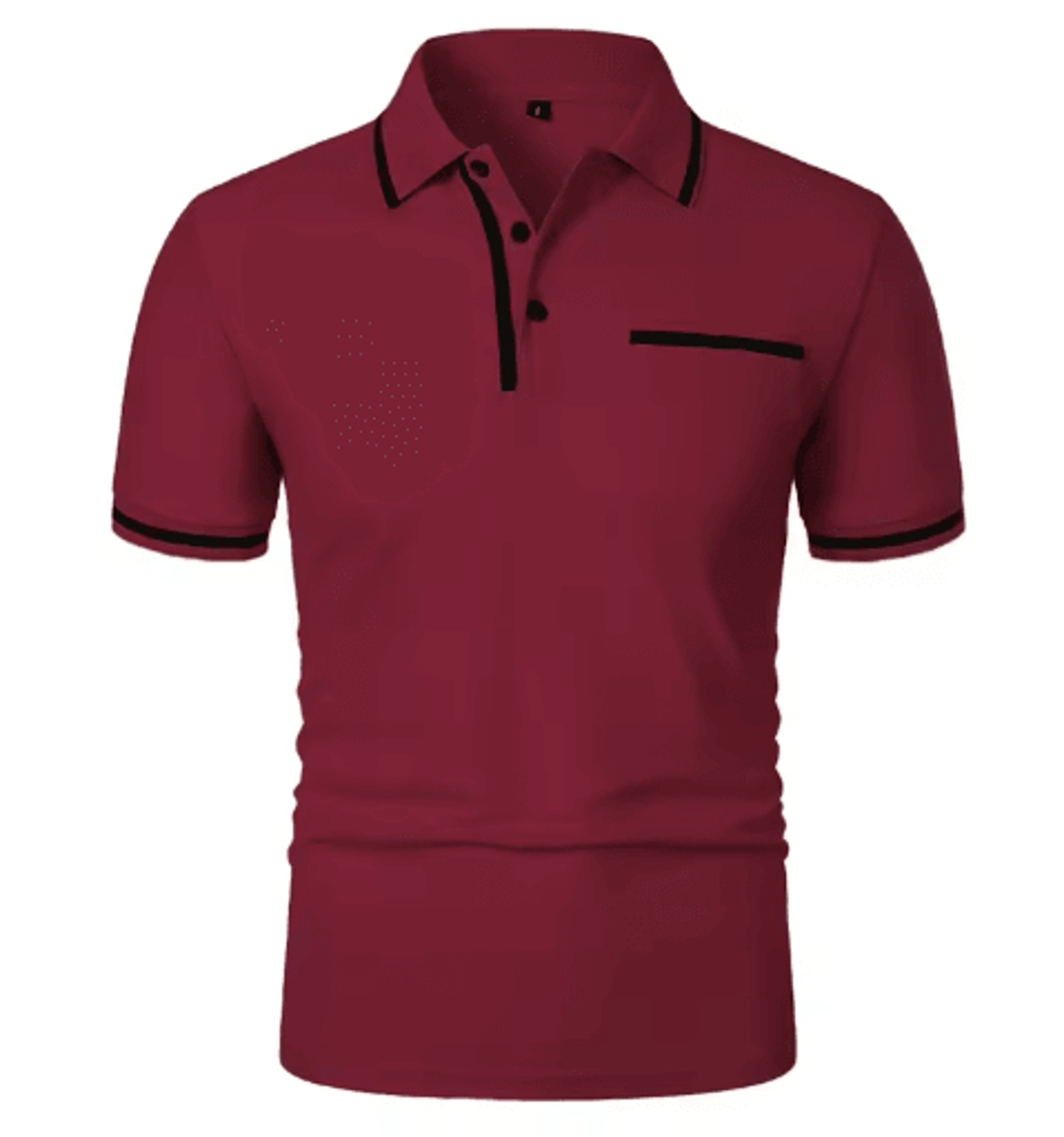 mens short sleeve polo shirt breathable loose fit casual summer top with pocket