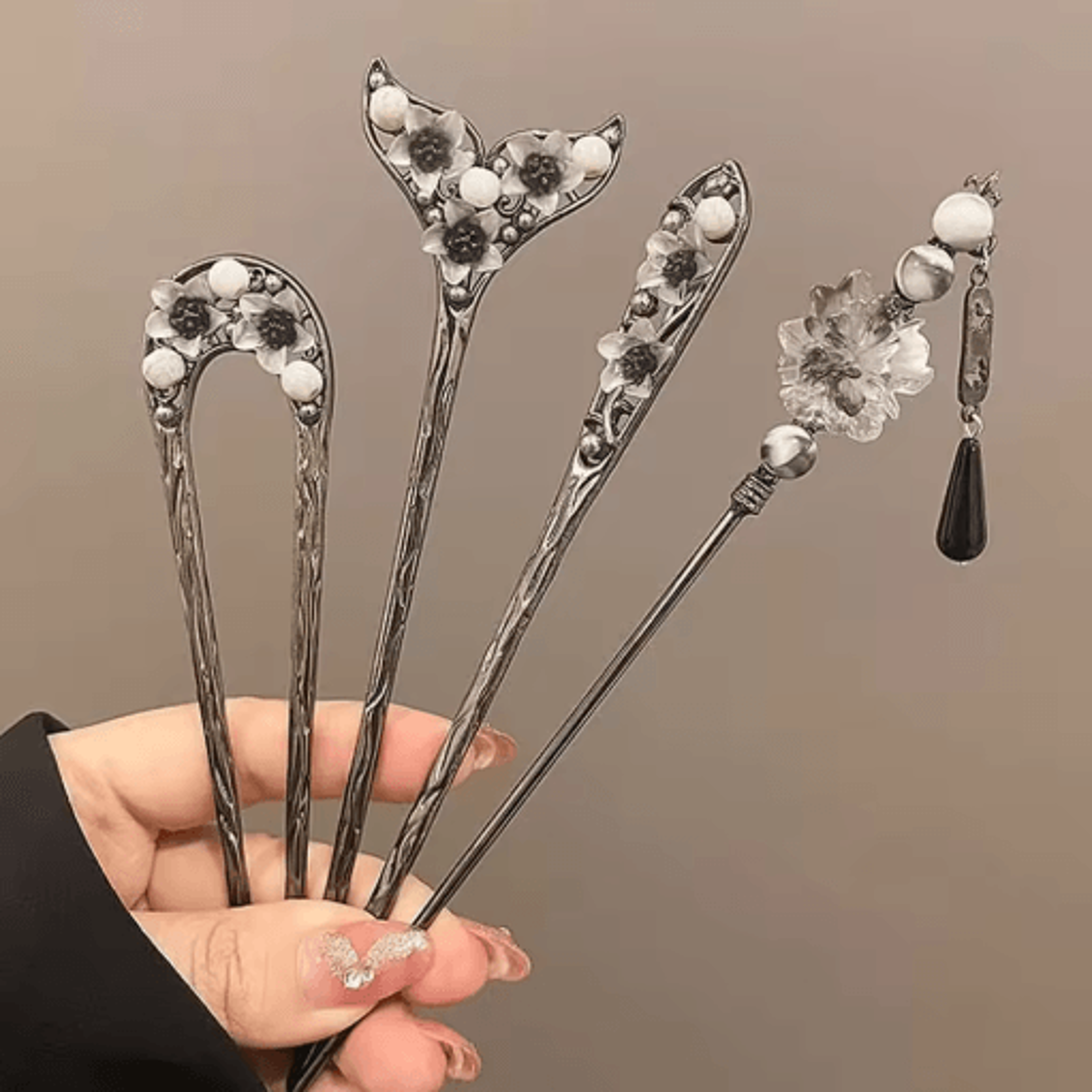 chinese style u shape hair stick vintage hairpin accessory for women with long hair