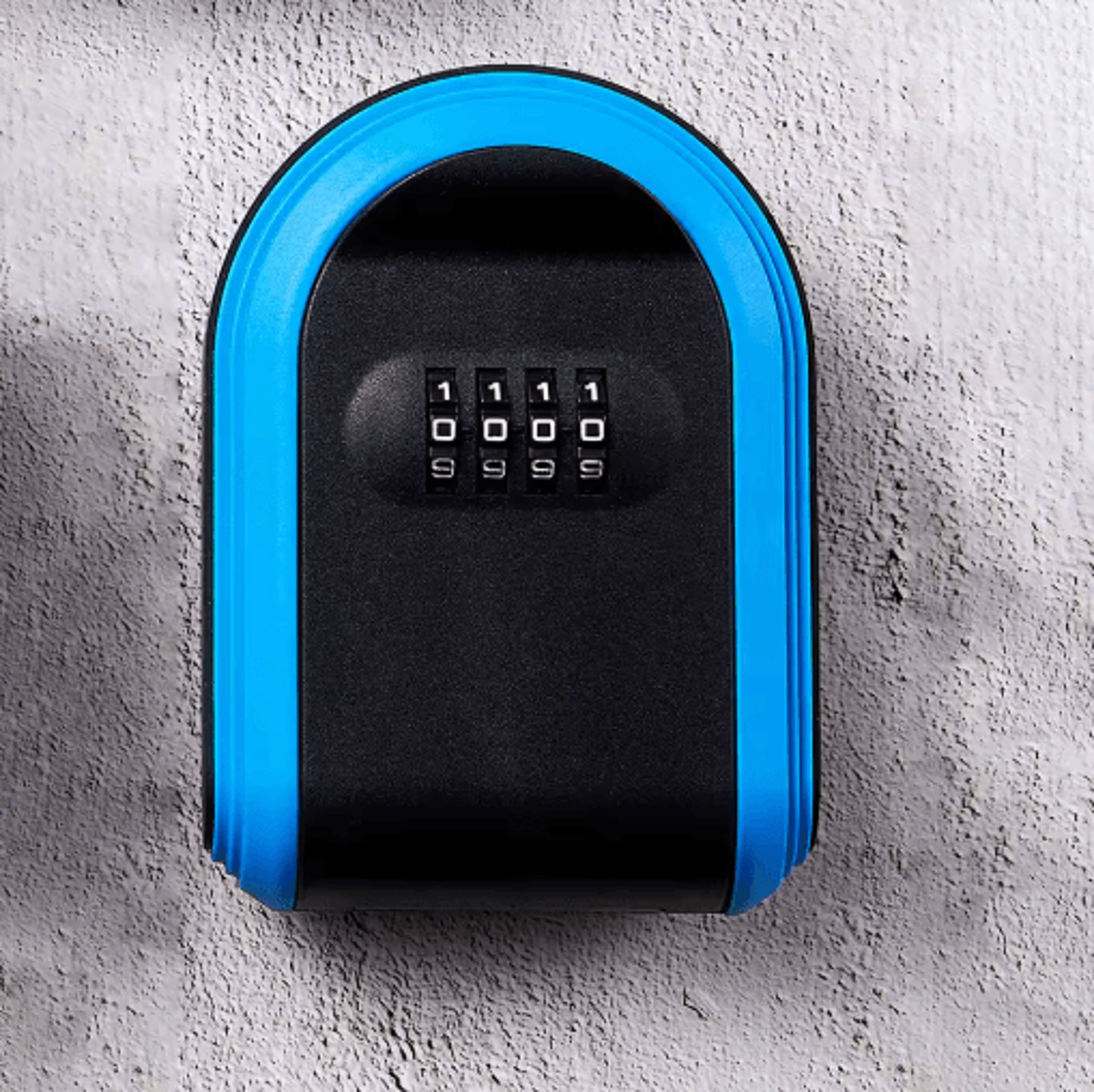 weatherproof wall mounted key safe lock box 4 digit combination key storage for home and office