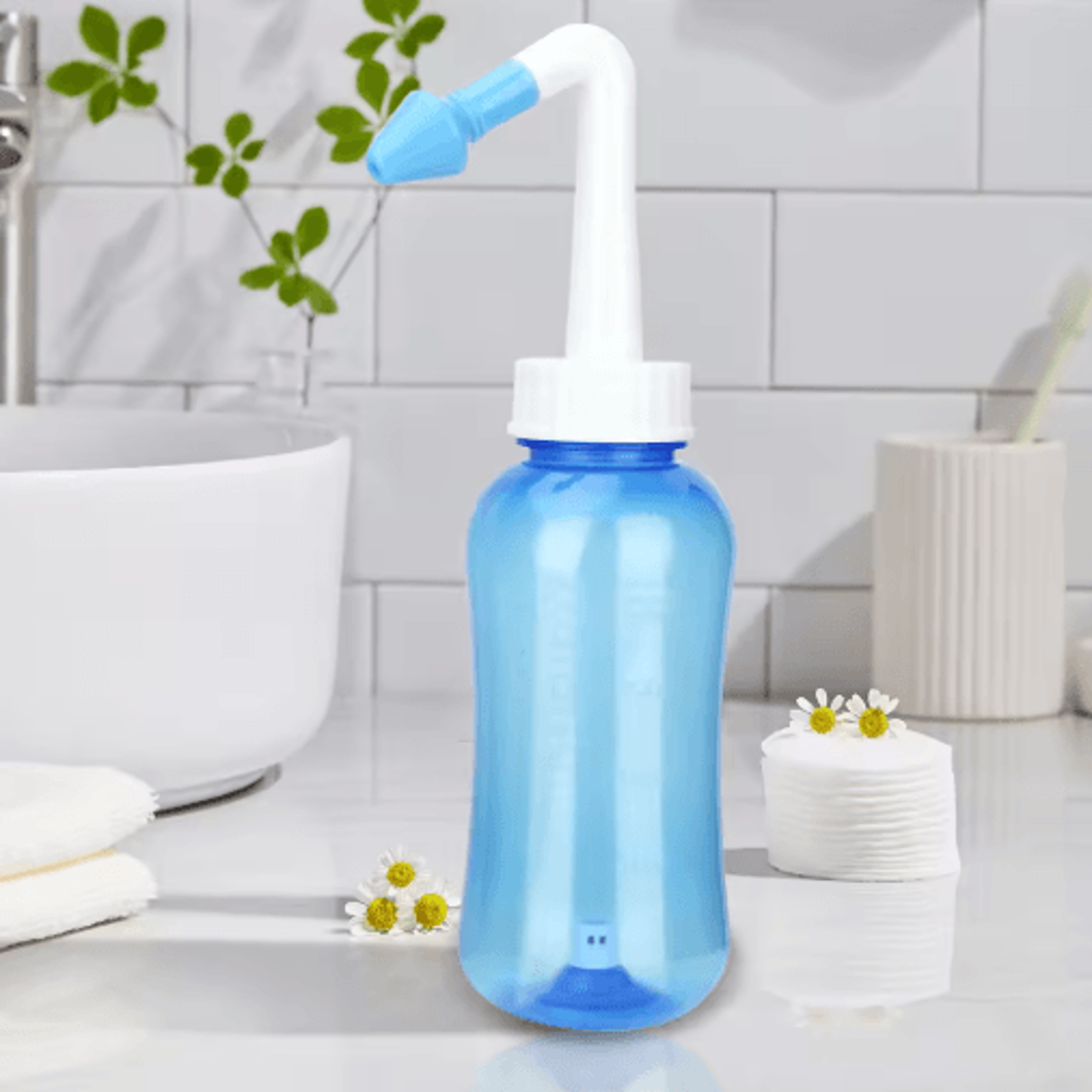 nasal wash bottle 300ml to 500ml nasal irrigator for allergy and sinus relief