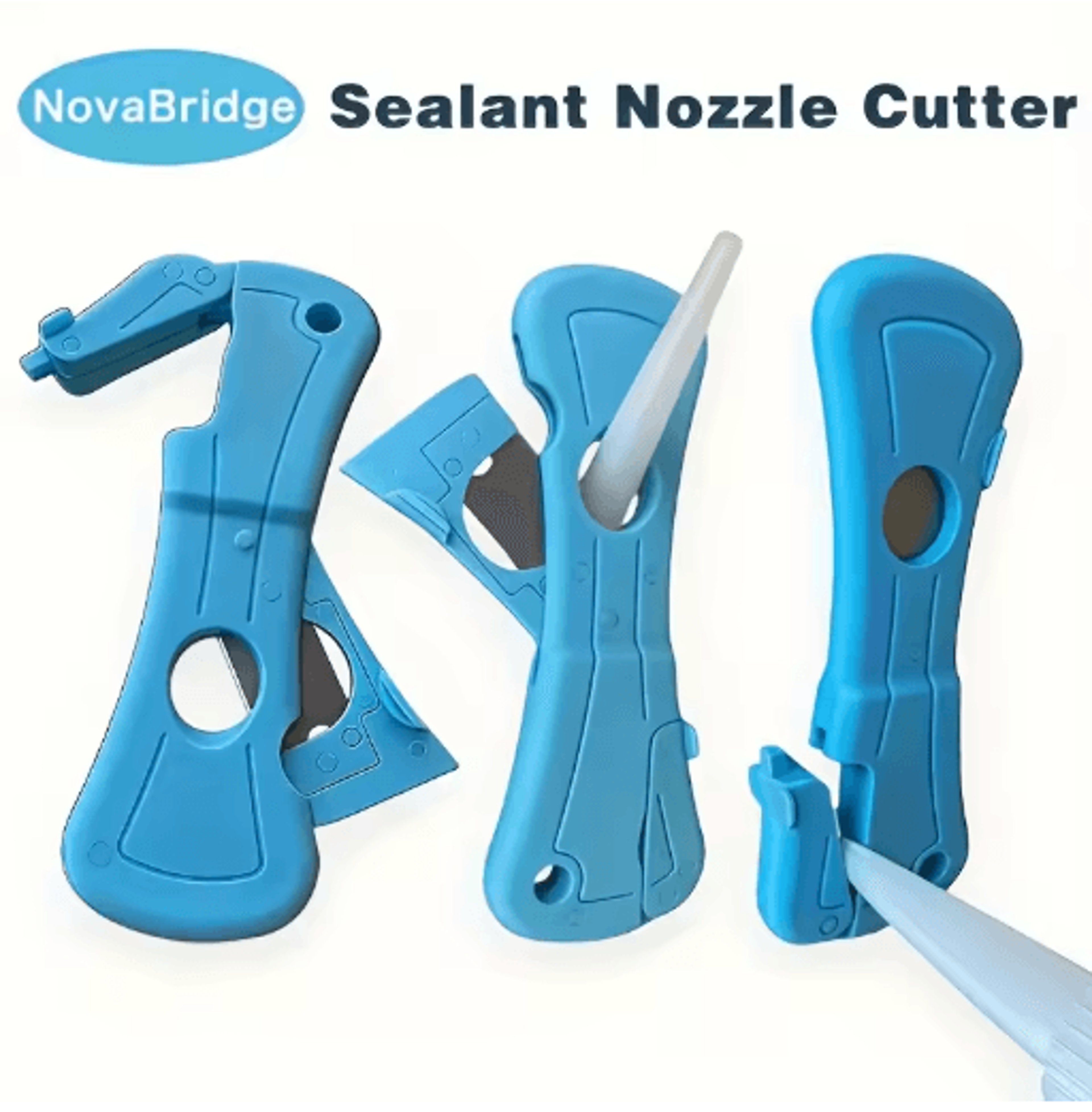 heavy duty manual glue nozzle trimmer all in one adjustable adhesive tip cutter with blade