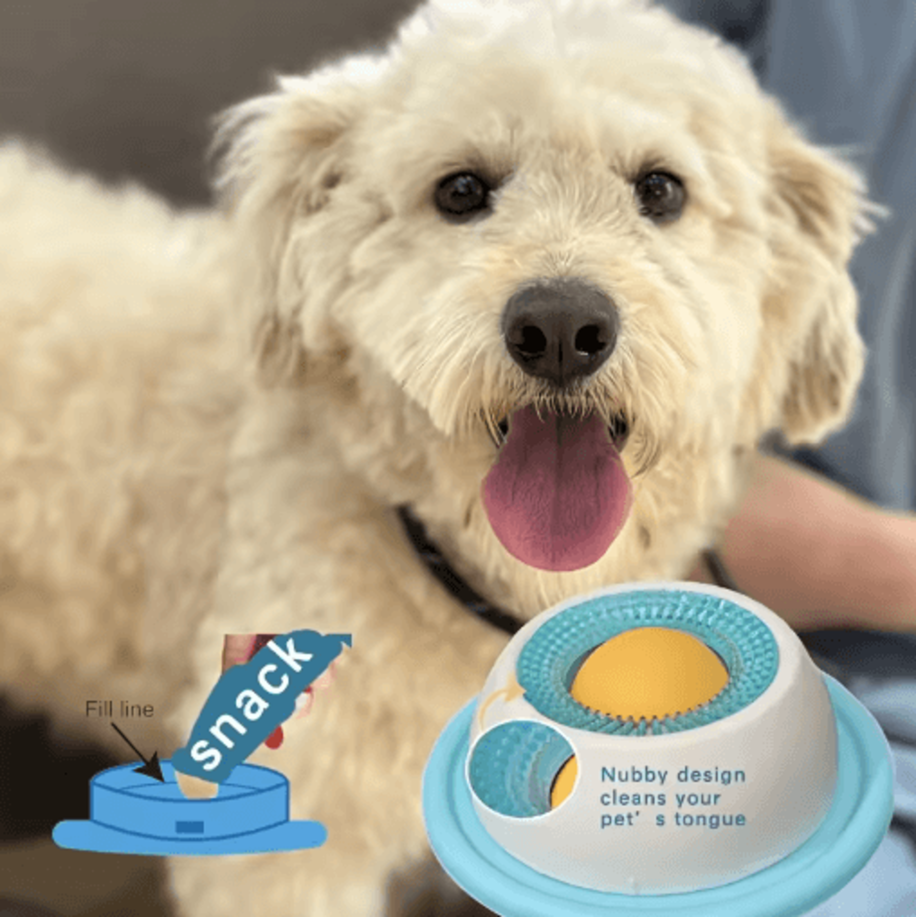 slow feeder licking plate for cats and dogs non slip snack and wet food dispenser