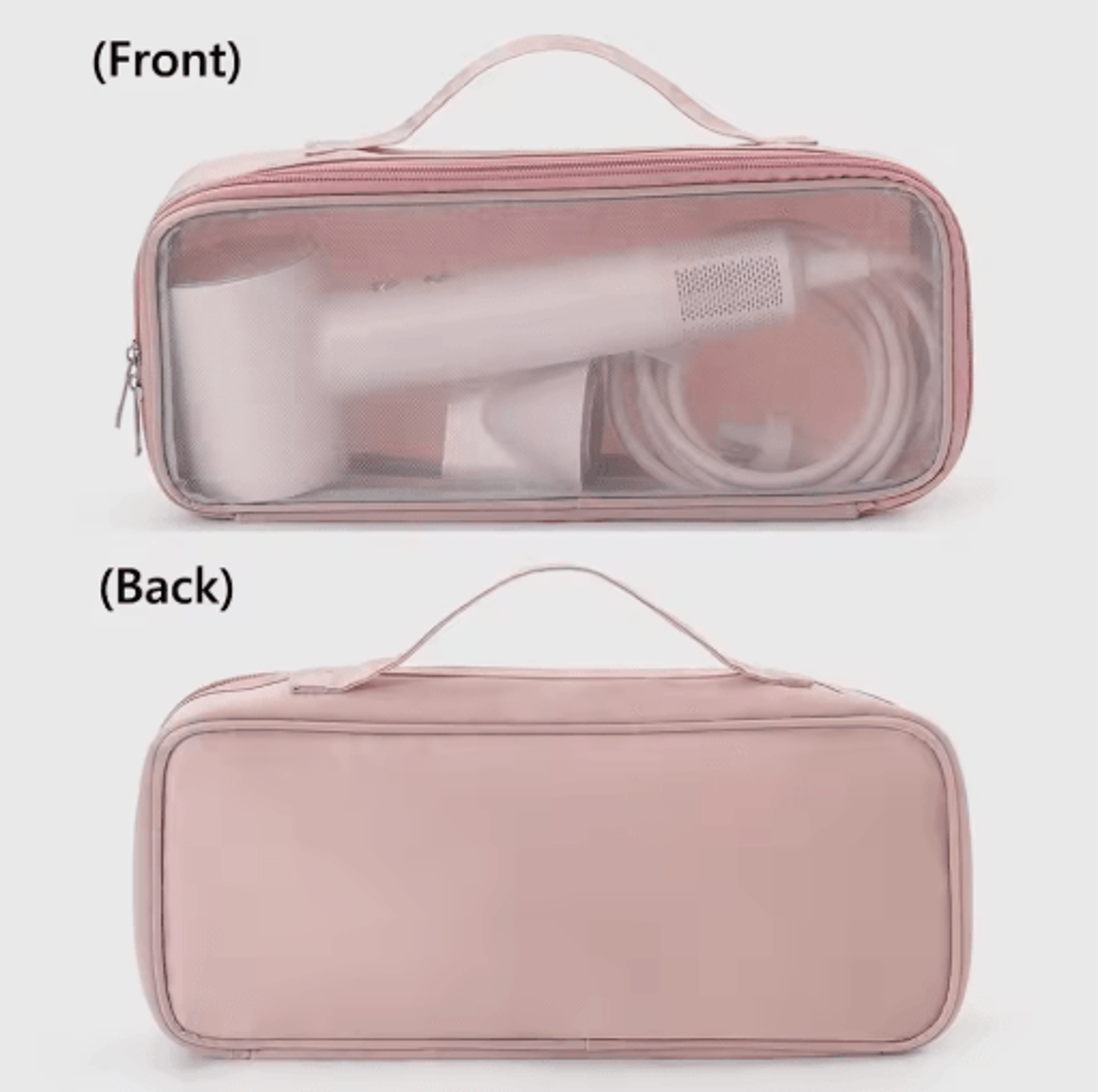 travel case for dyson airwrap and shark flexstyle waterproof portable hair tool carrying case
