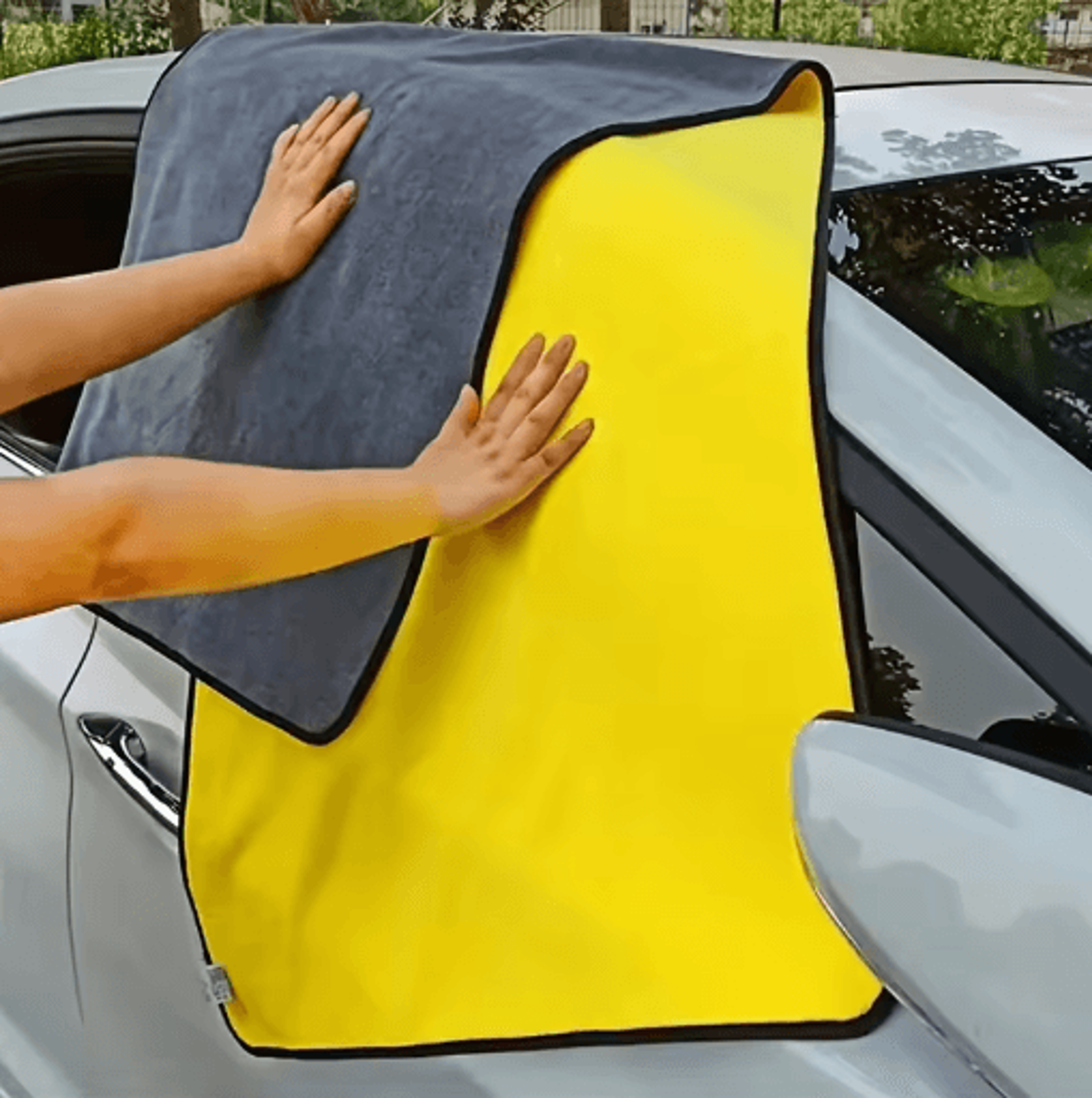 super absorbent car wash towel oversized drying cloth for car care and pets