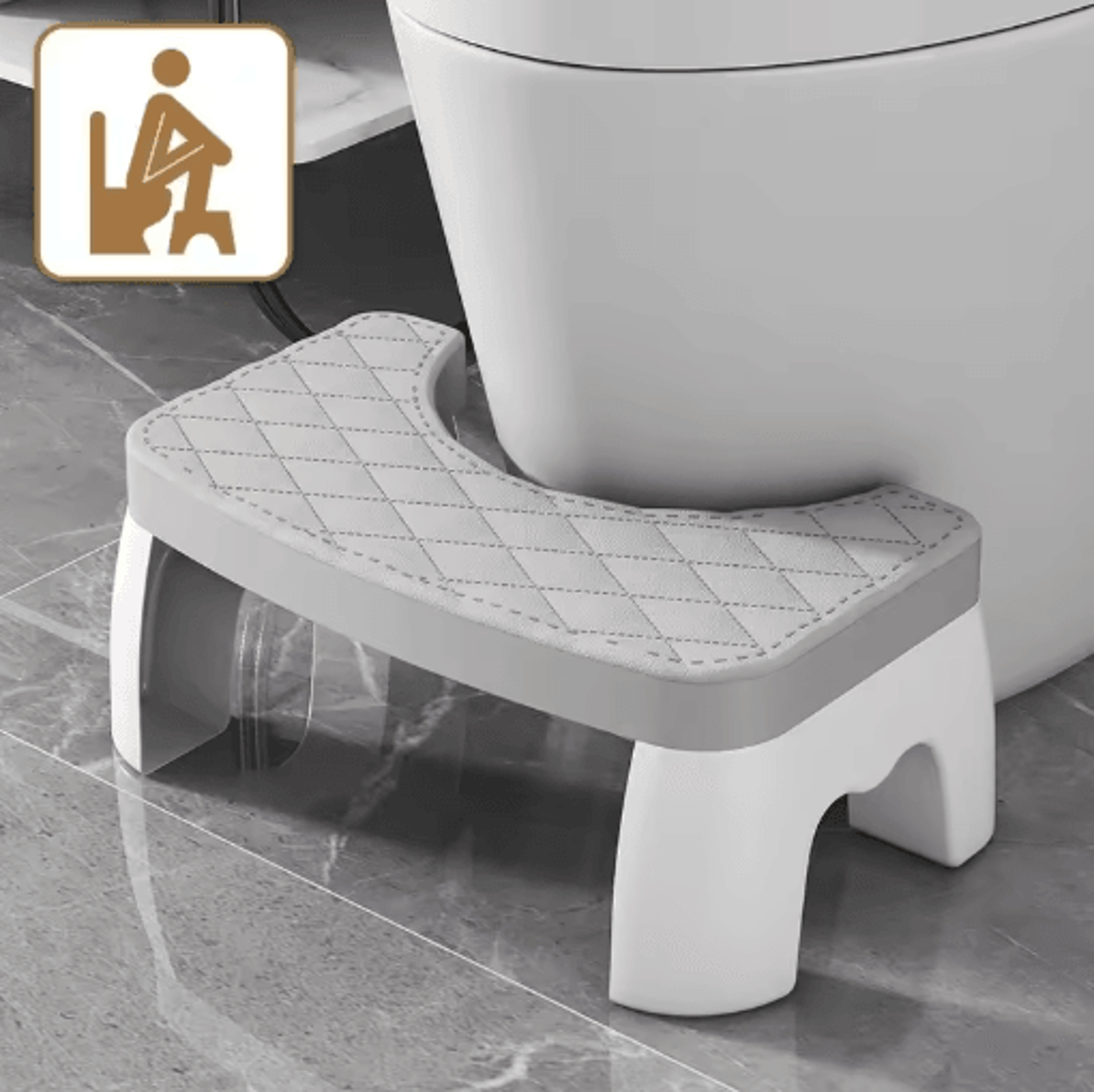 toilet squat stool removable non slip portable bathroom footstool