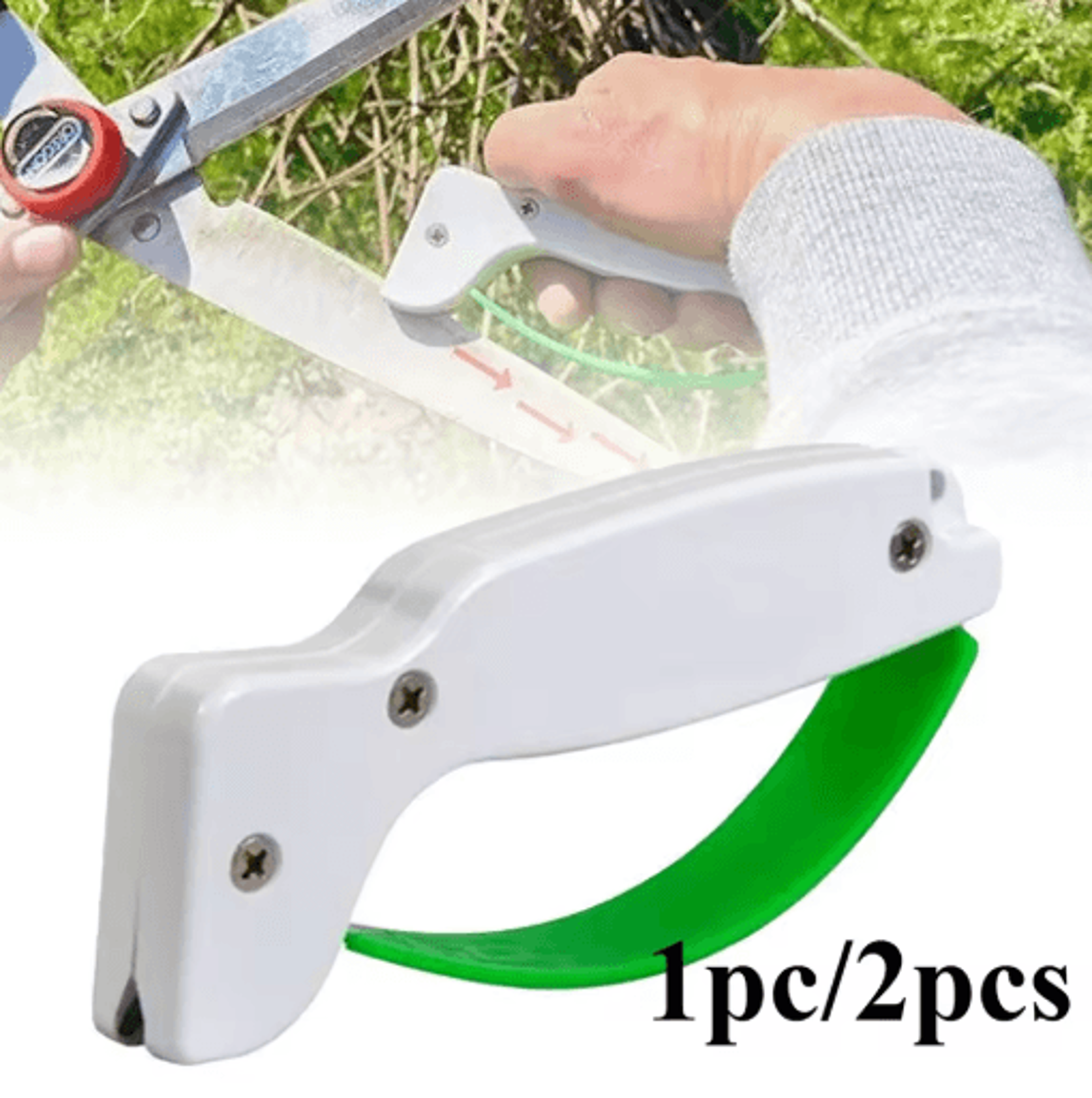 portable tungsten steel blade sharpener manual outdoor knife and serrated blade sharpener