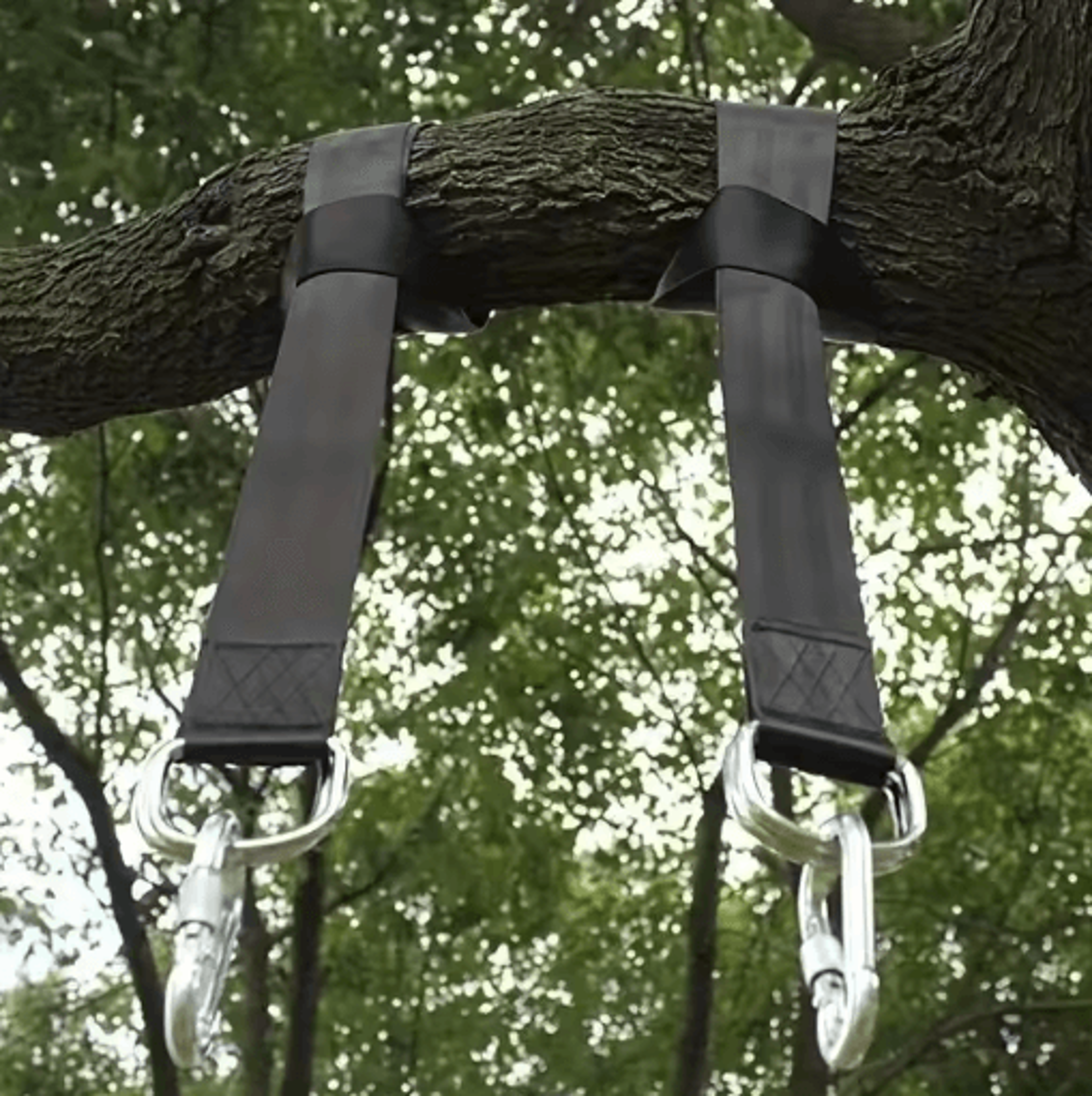 heavy duty swing hammock strap kit with portable storage pouch