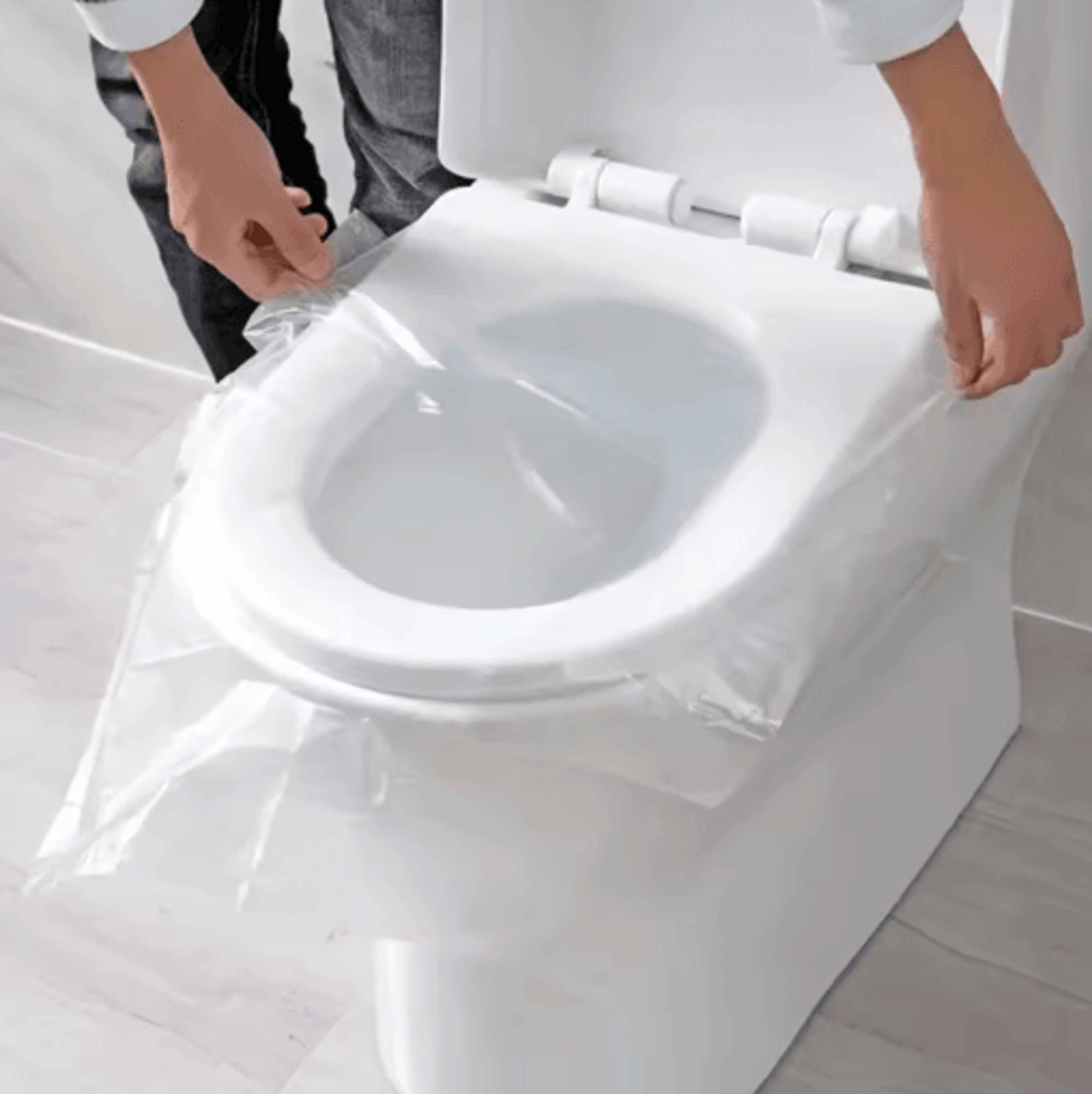 disposable toilet seat cushions for travel and public restrooms 10 to 100 pcs