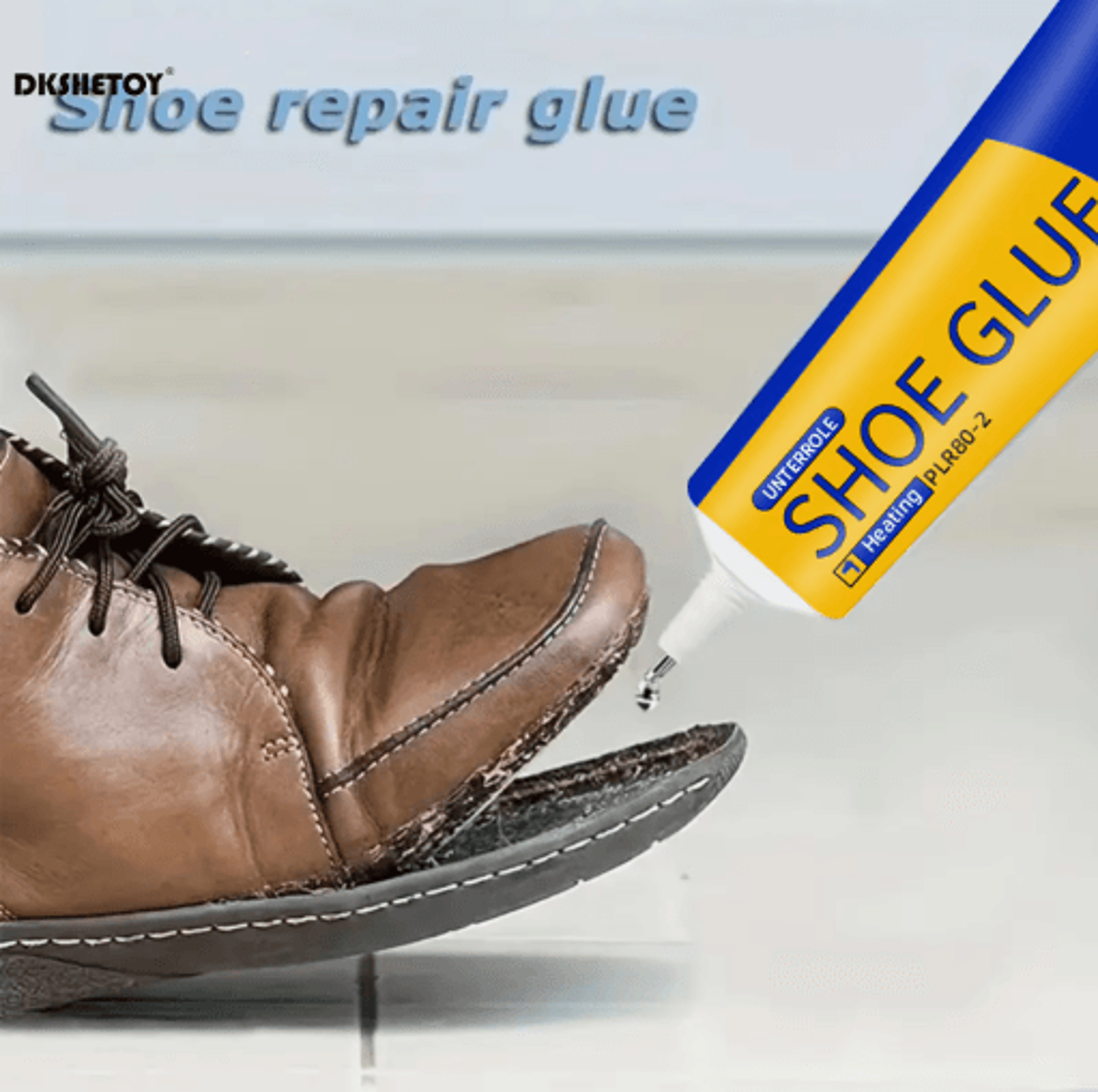 60ml super strong waterproof shoe repair glue – universal fast-fix adhesive