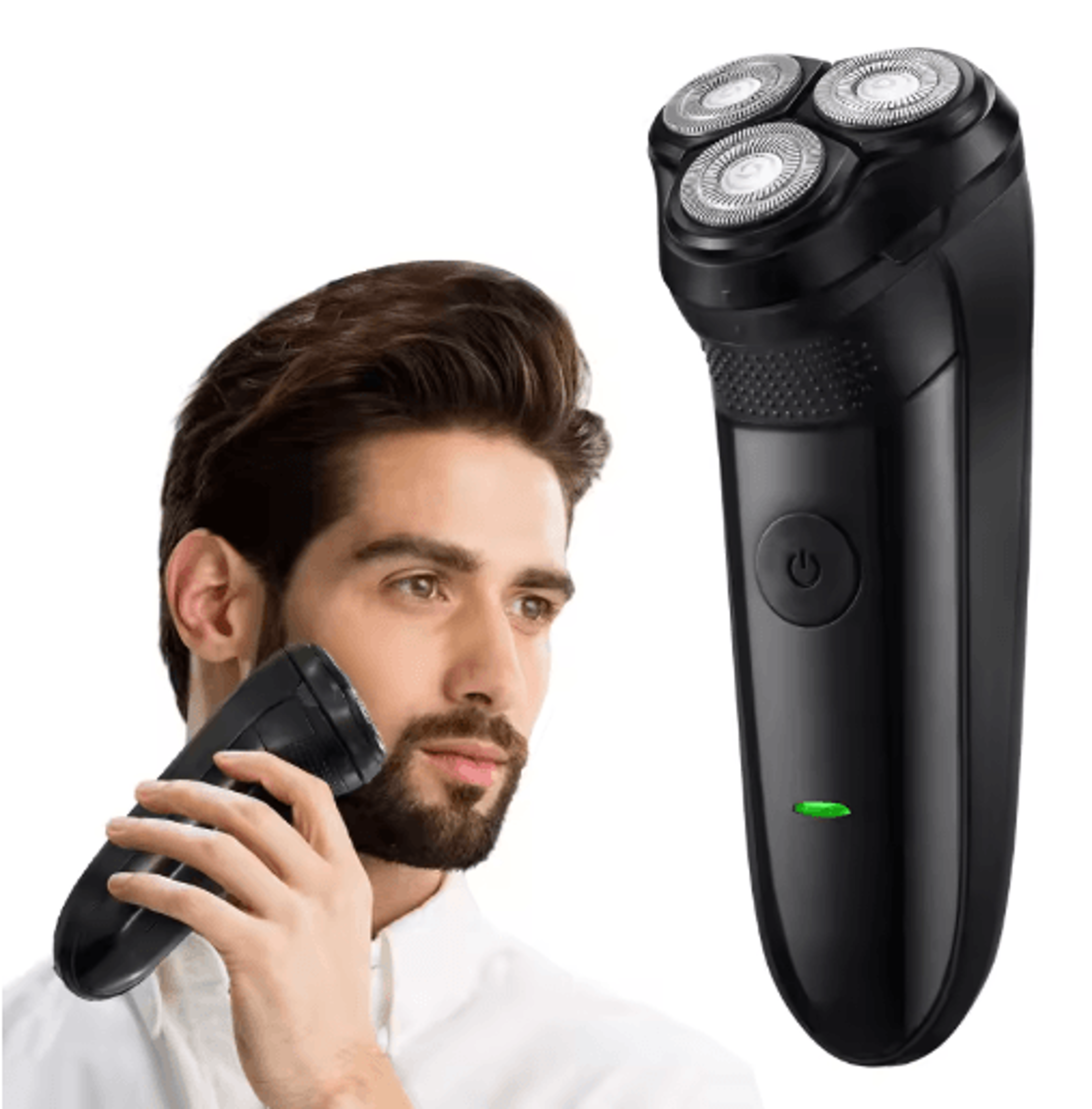 rechargeable mini electric shaver intelligent floating portable razor for men