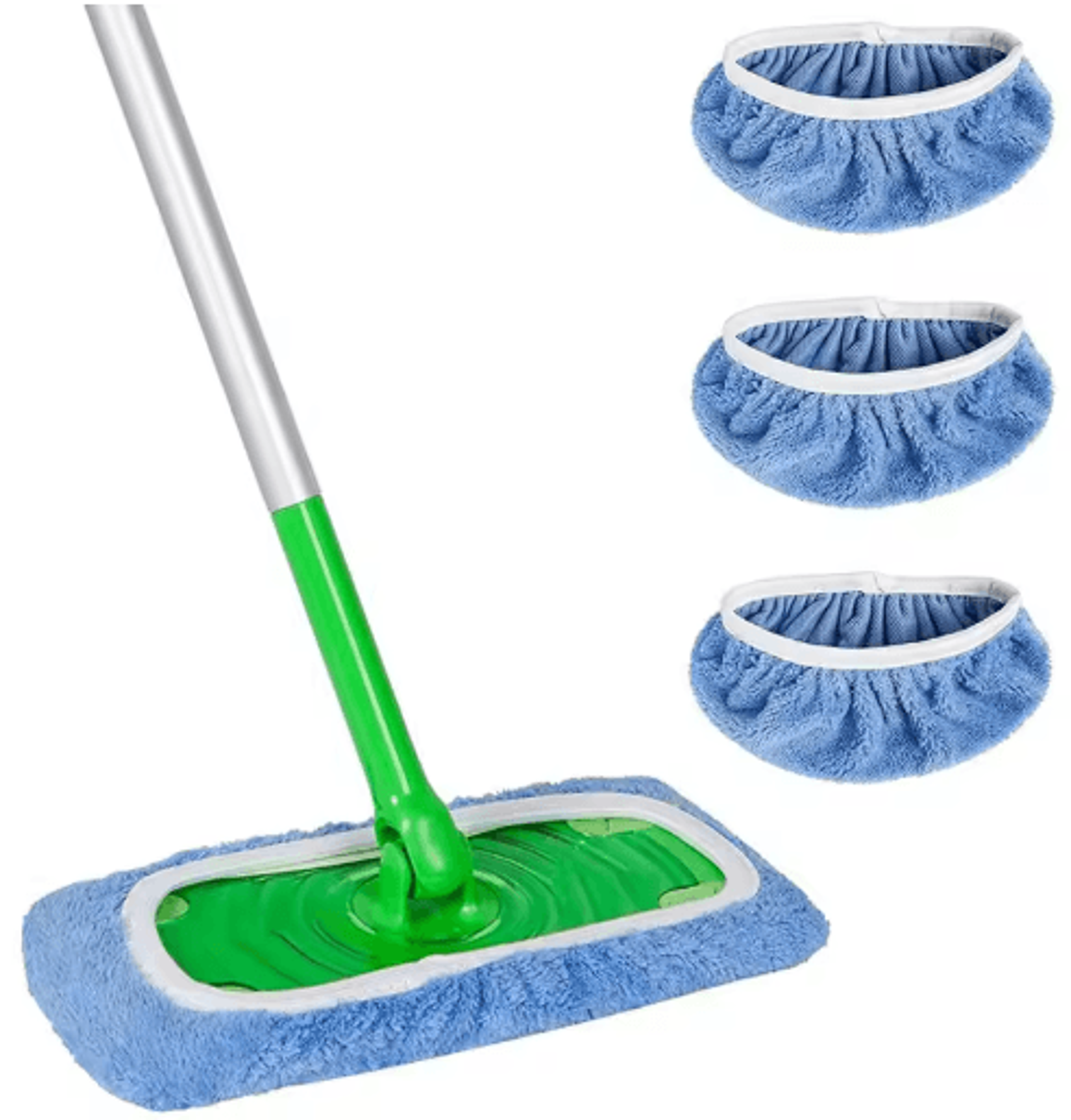 reusable microfiber mop pads – high-absorption cleaning pads (5pcs)