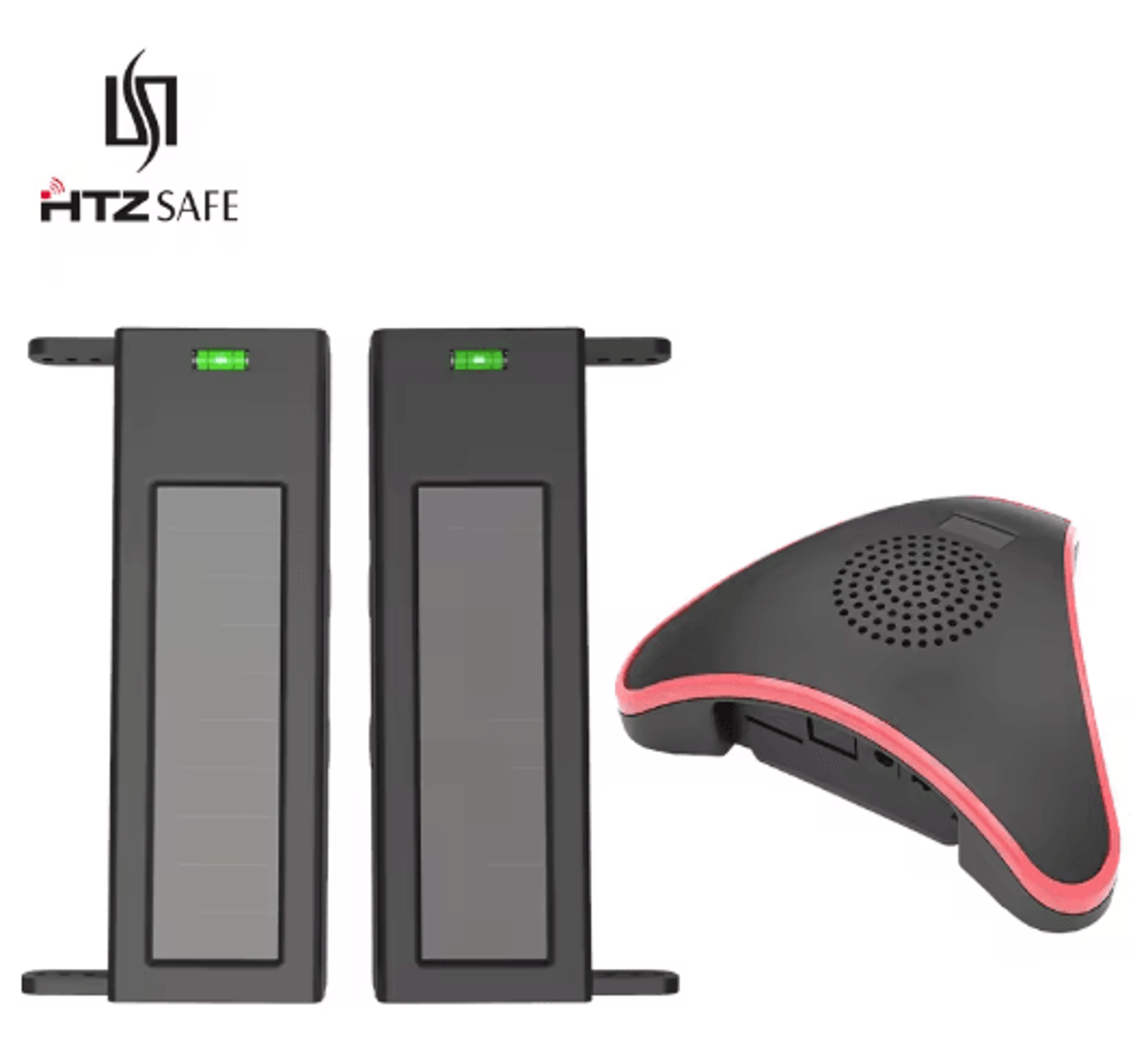 htzsafe solar beam sensor driveway alarm – 400m wireless home security alert system