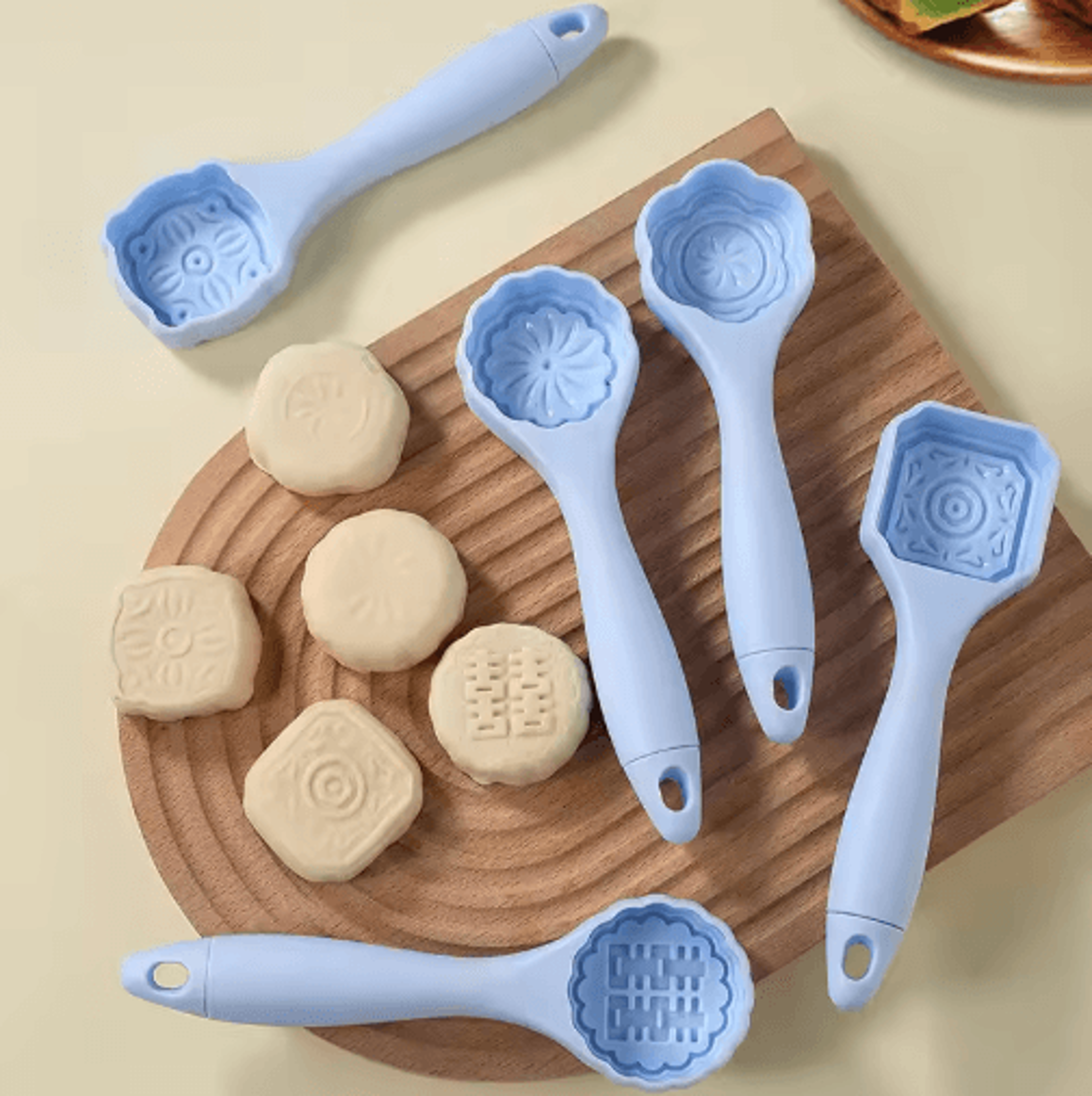 reusable mooncake & pastry mold – non-stick baking tool for creative desserts