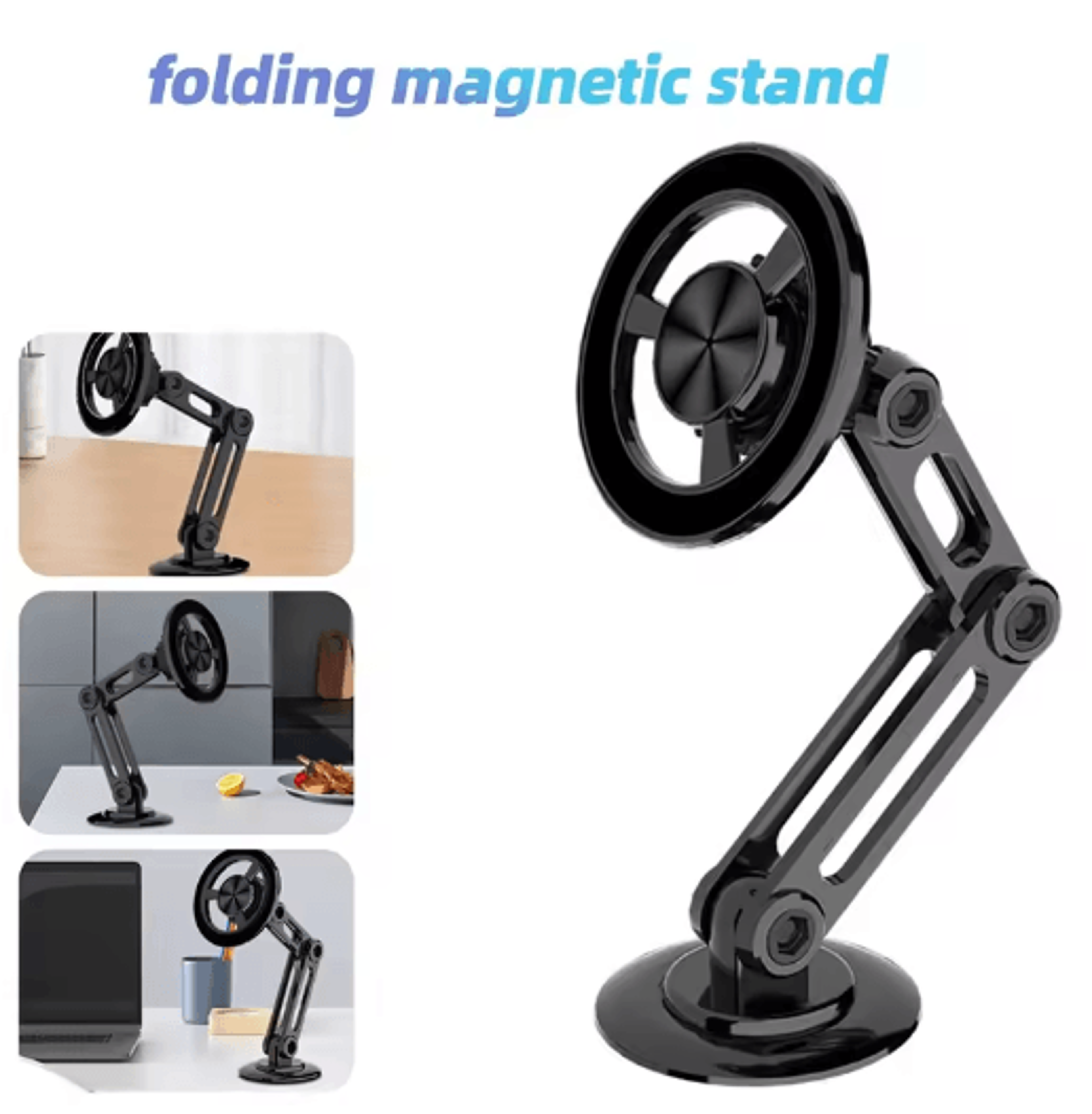 super magnetic car phone holder 720° rotating vent mount for iphone and android phones