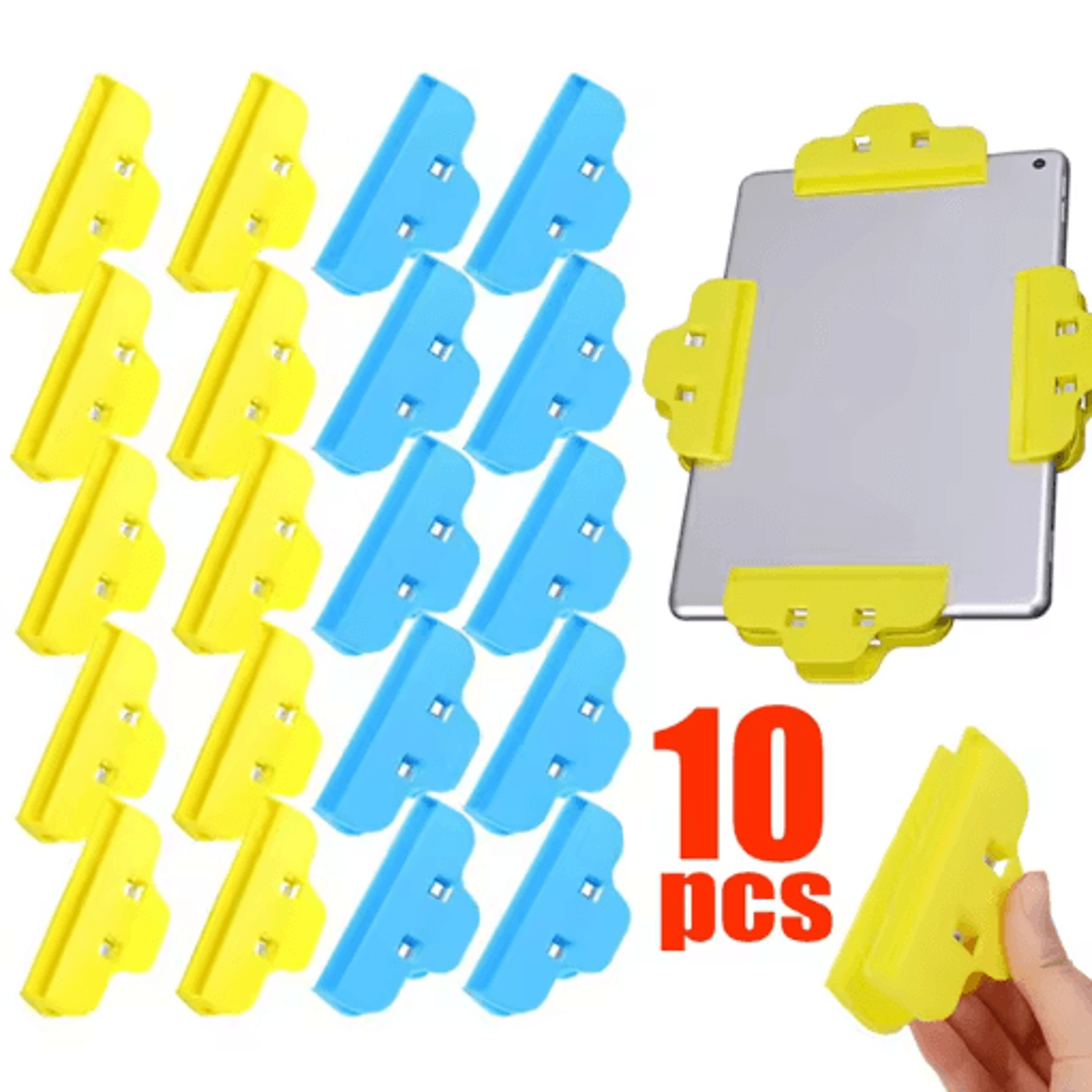 universal screen repair clamps set (10-piece) – precision fixing clips for phone & tablet screens