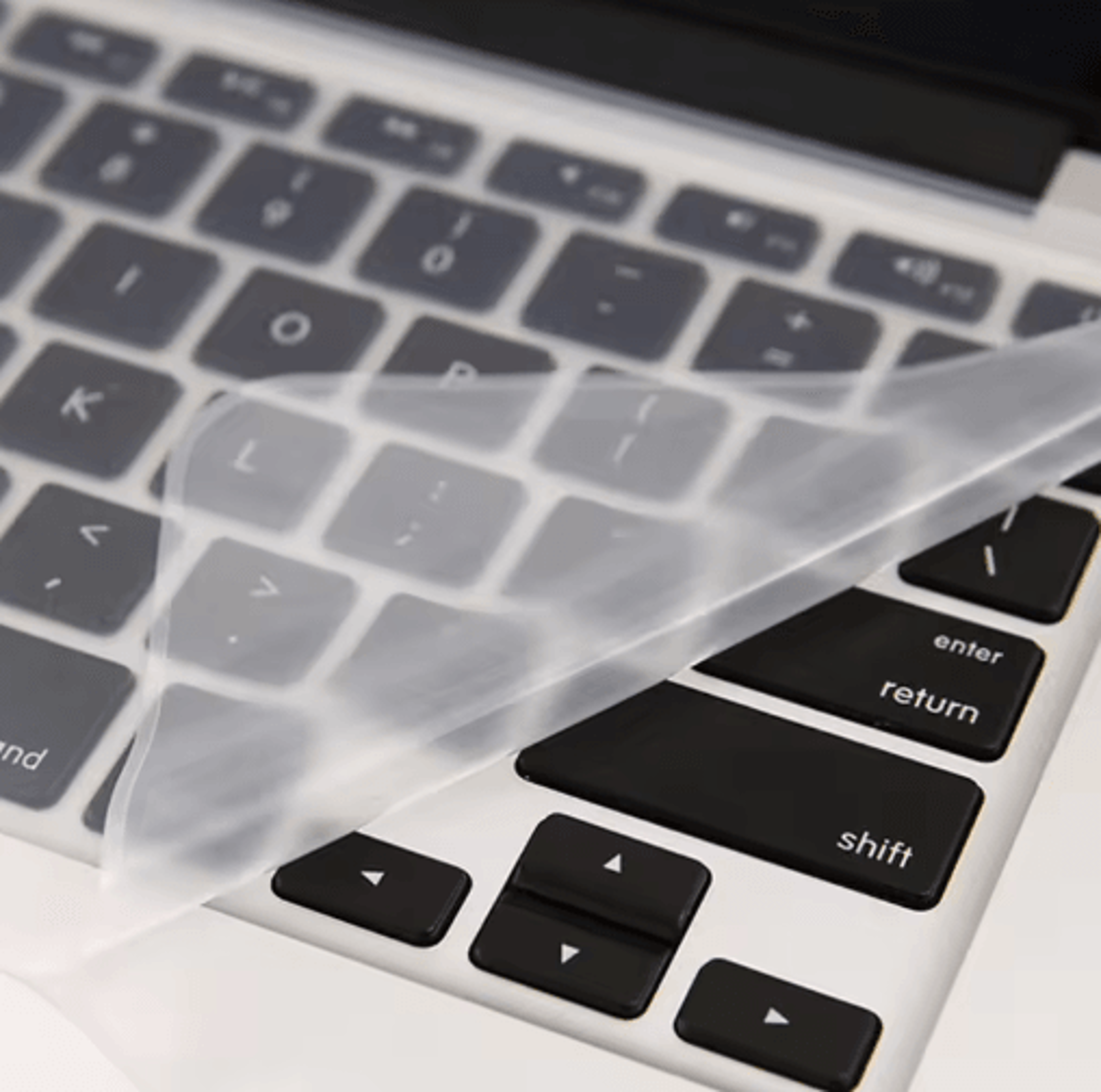 universal waterproof laptop keyboard cover – silicone protective film for 13–17 inch notebooks