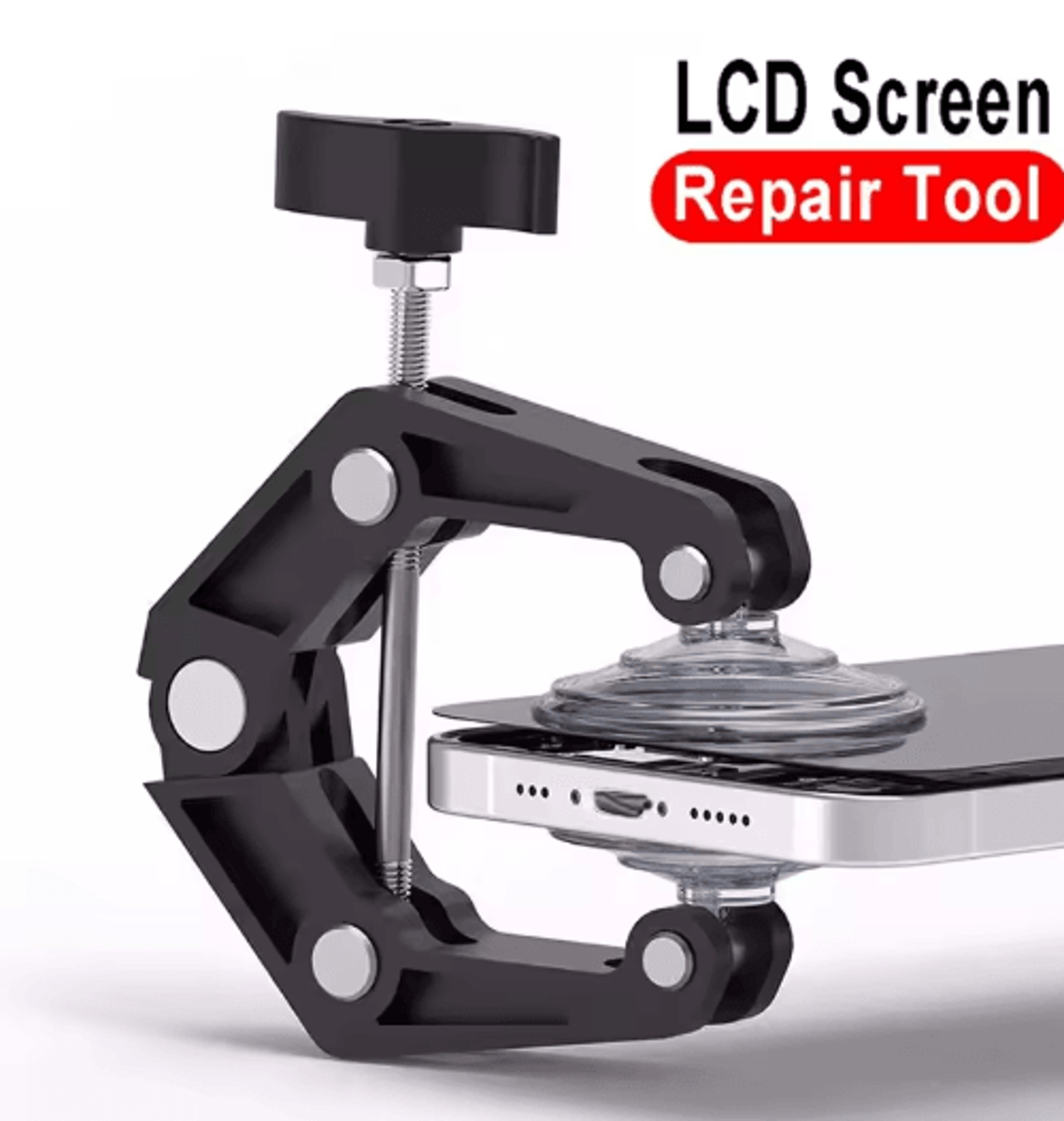 phone screen opening tool set suction cup and opening plier repair kit