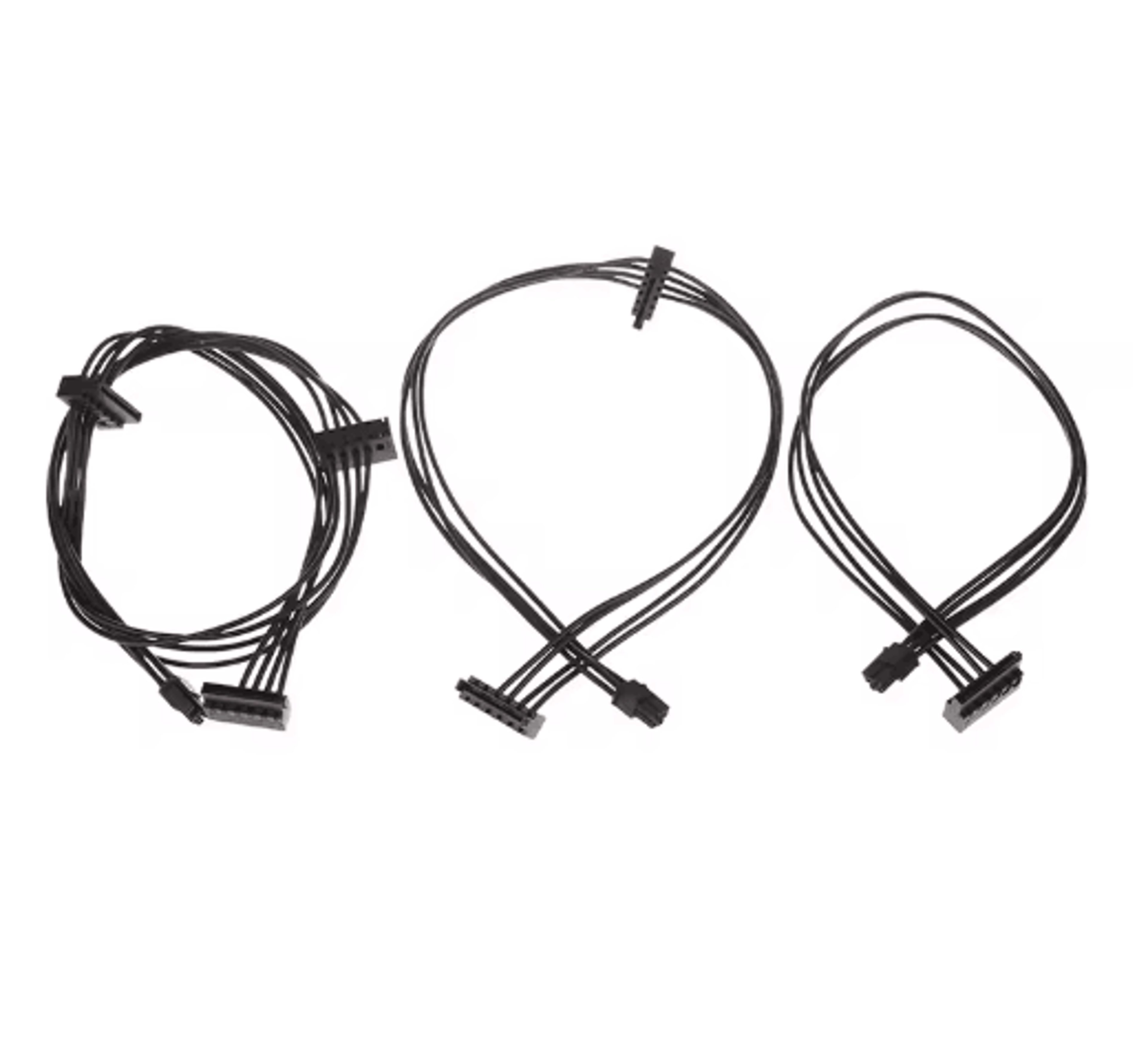 4 pin to sata power cable multi drive power splitter for hdd and ssd