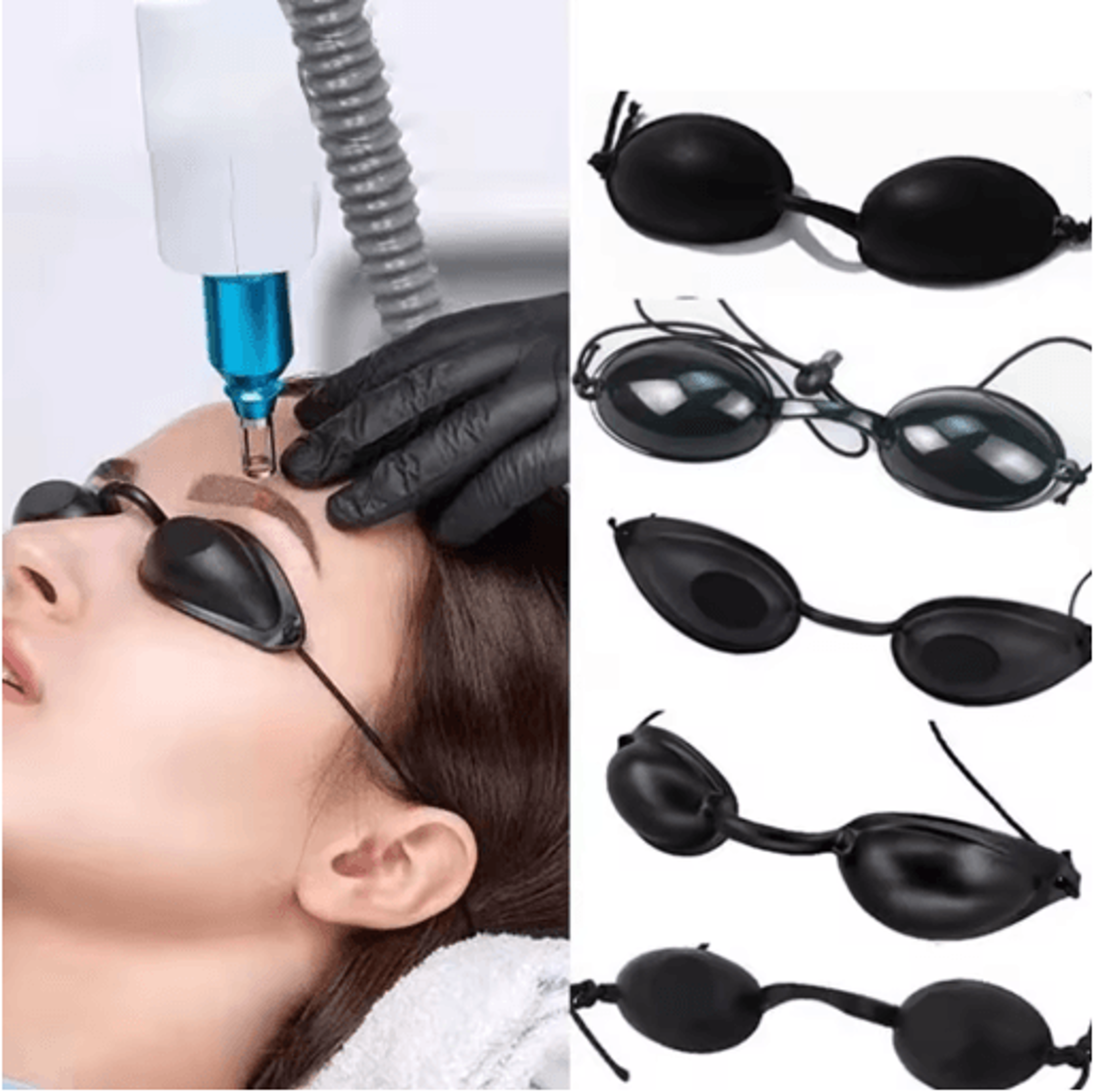 photon rejuvenation eye mask goggles laser beauty instrument silicone cover