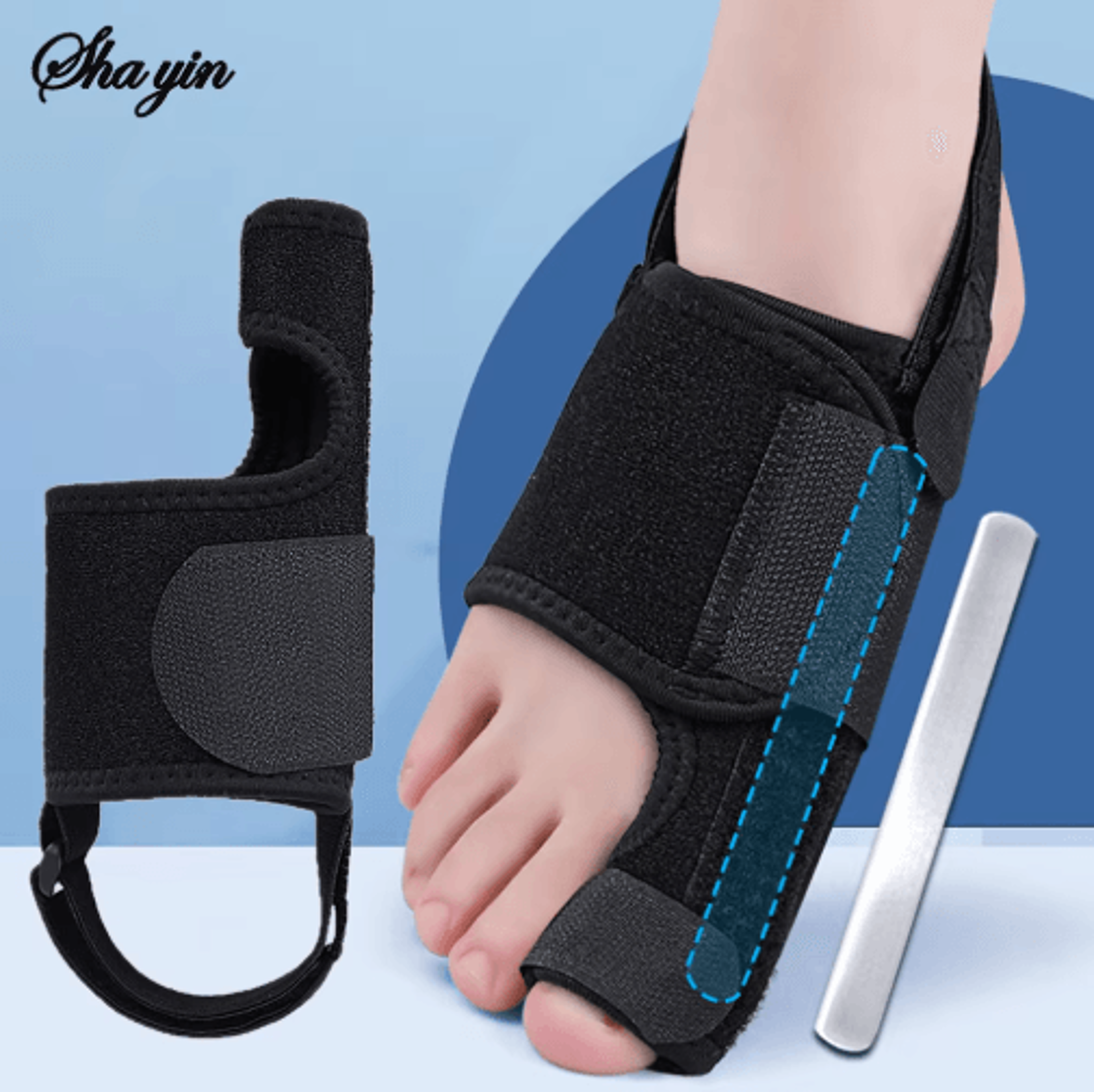 toe corrector orthotic hallux valgus & bunion alignment support tool