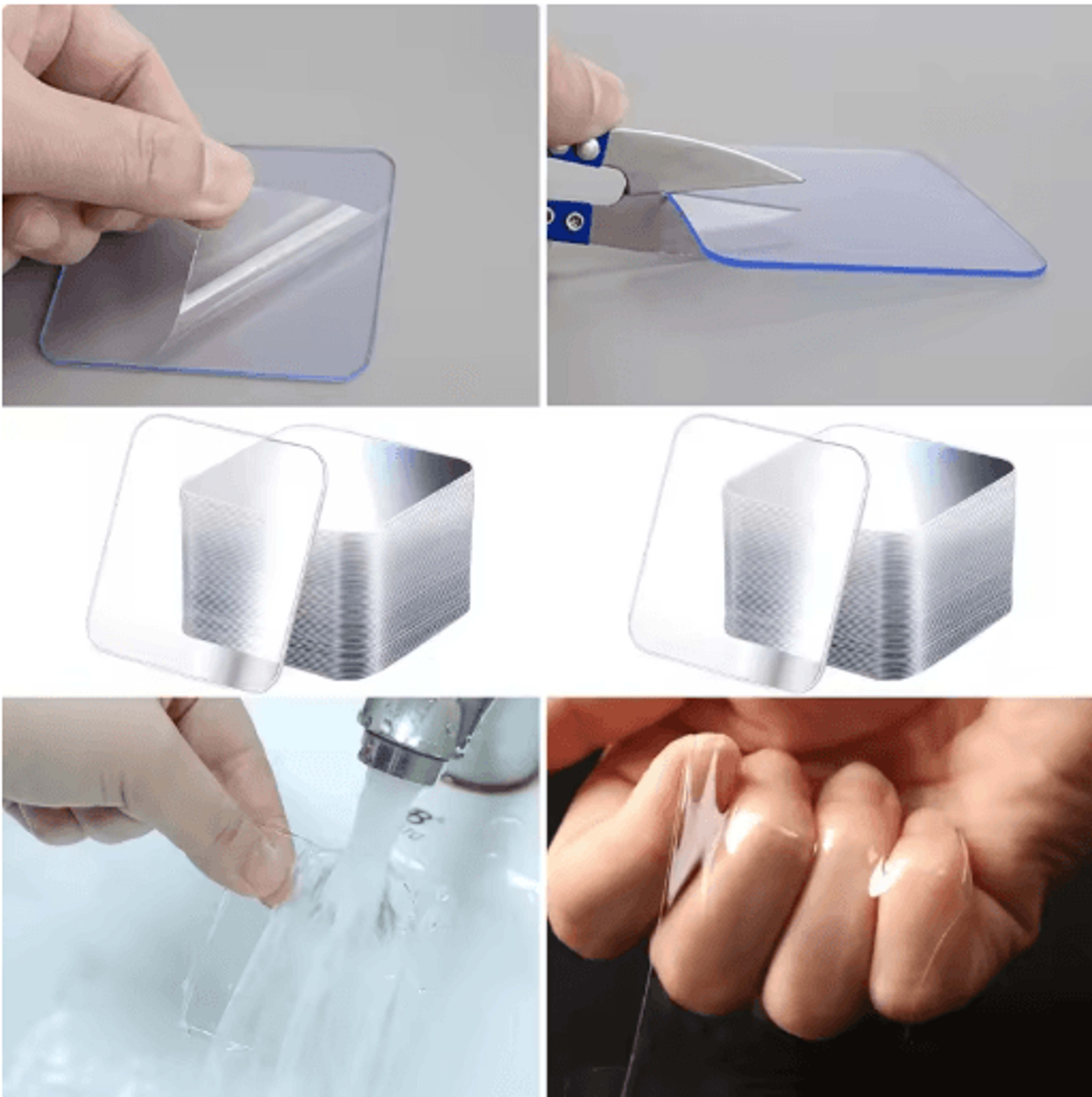 extra-strong double-sided adhesive tape for wood & walls