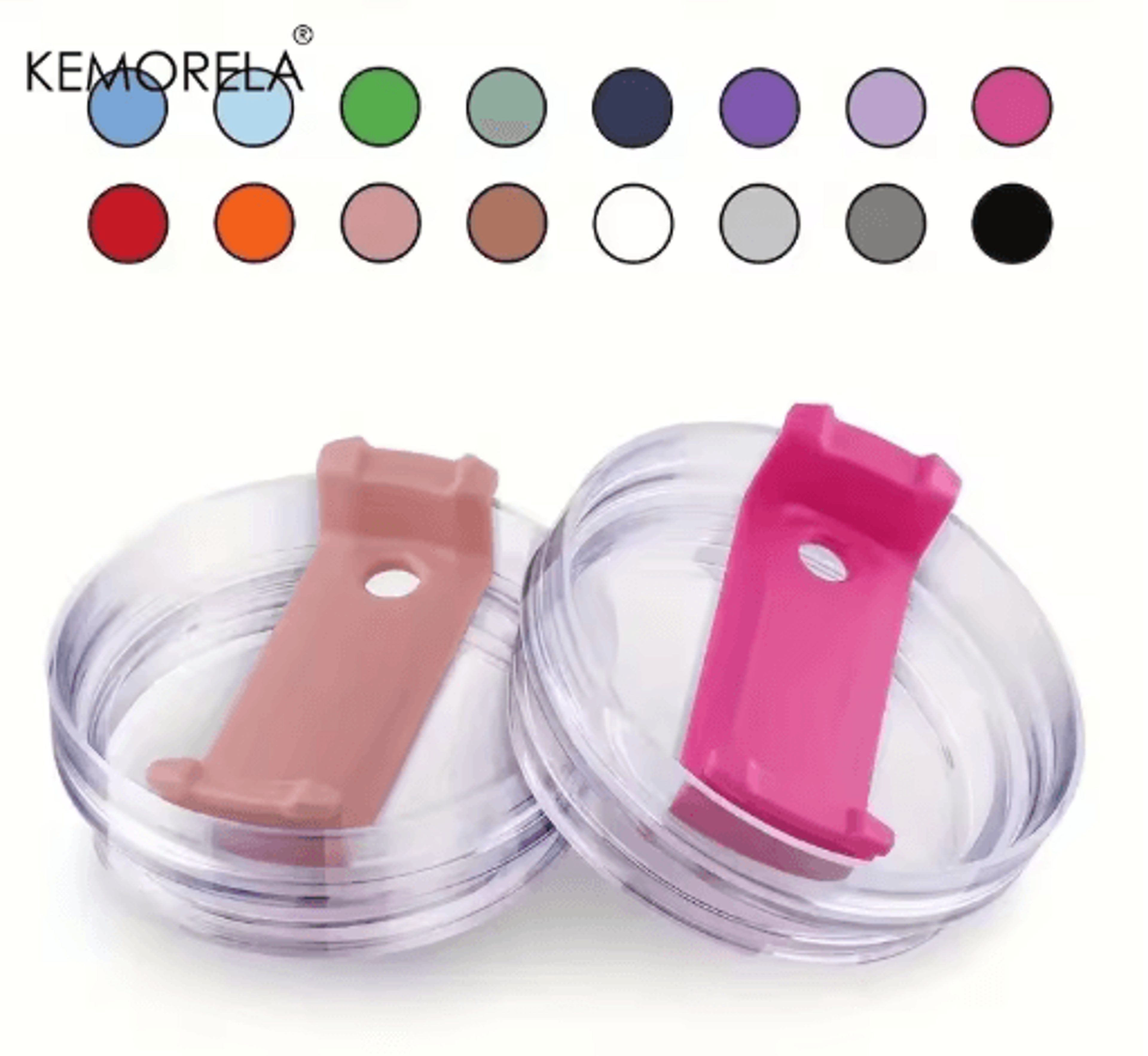 360° rotating tumbler lid spill-proof, splash-resistant replacement cover