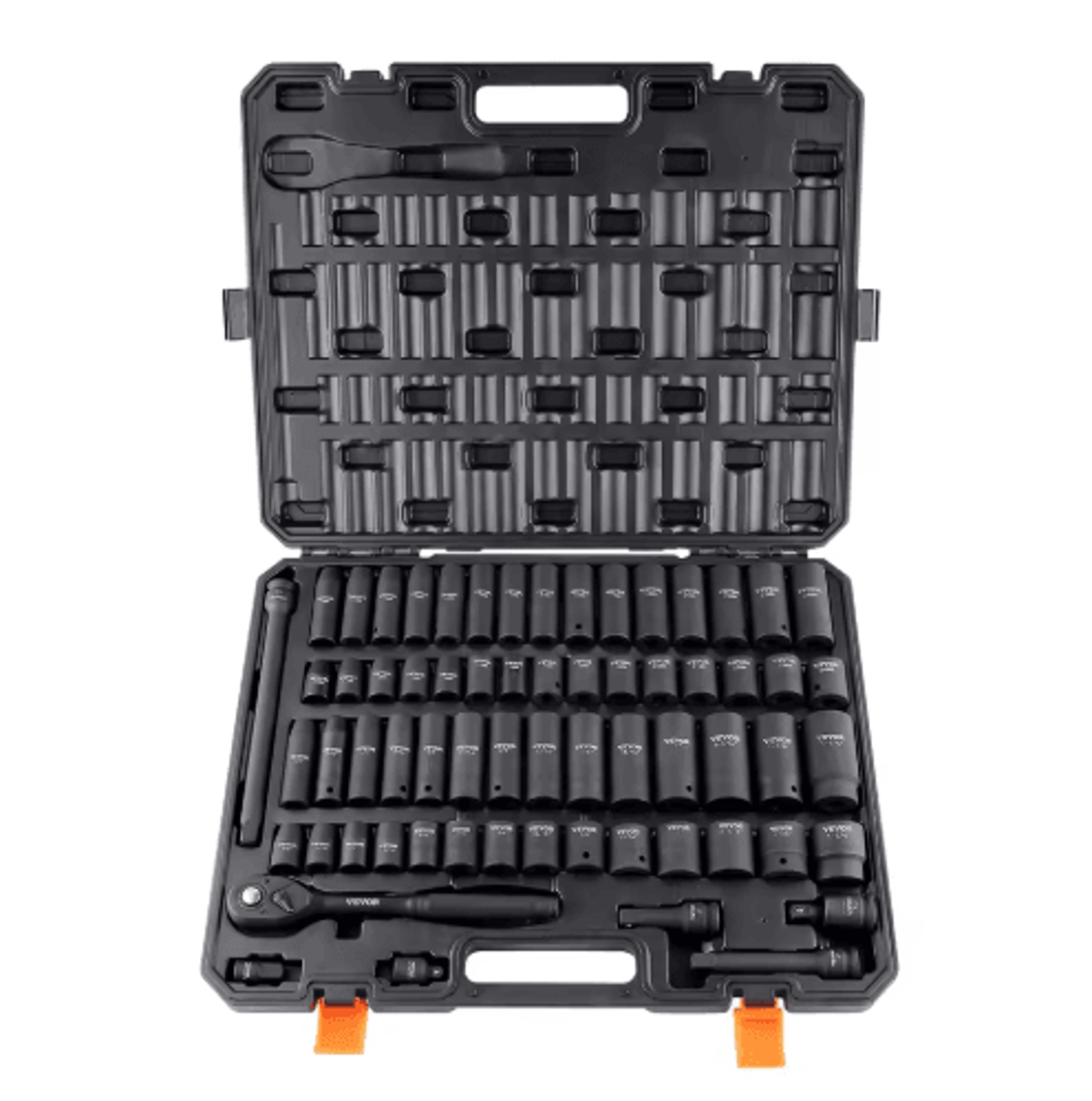 succebuy 1/2" drive impact socket set – 6-point cr-v alloy steel