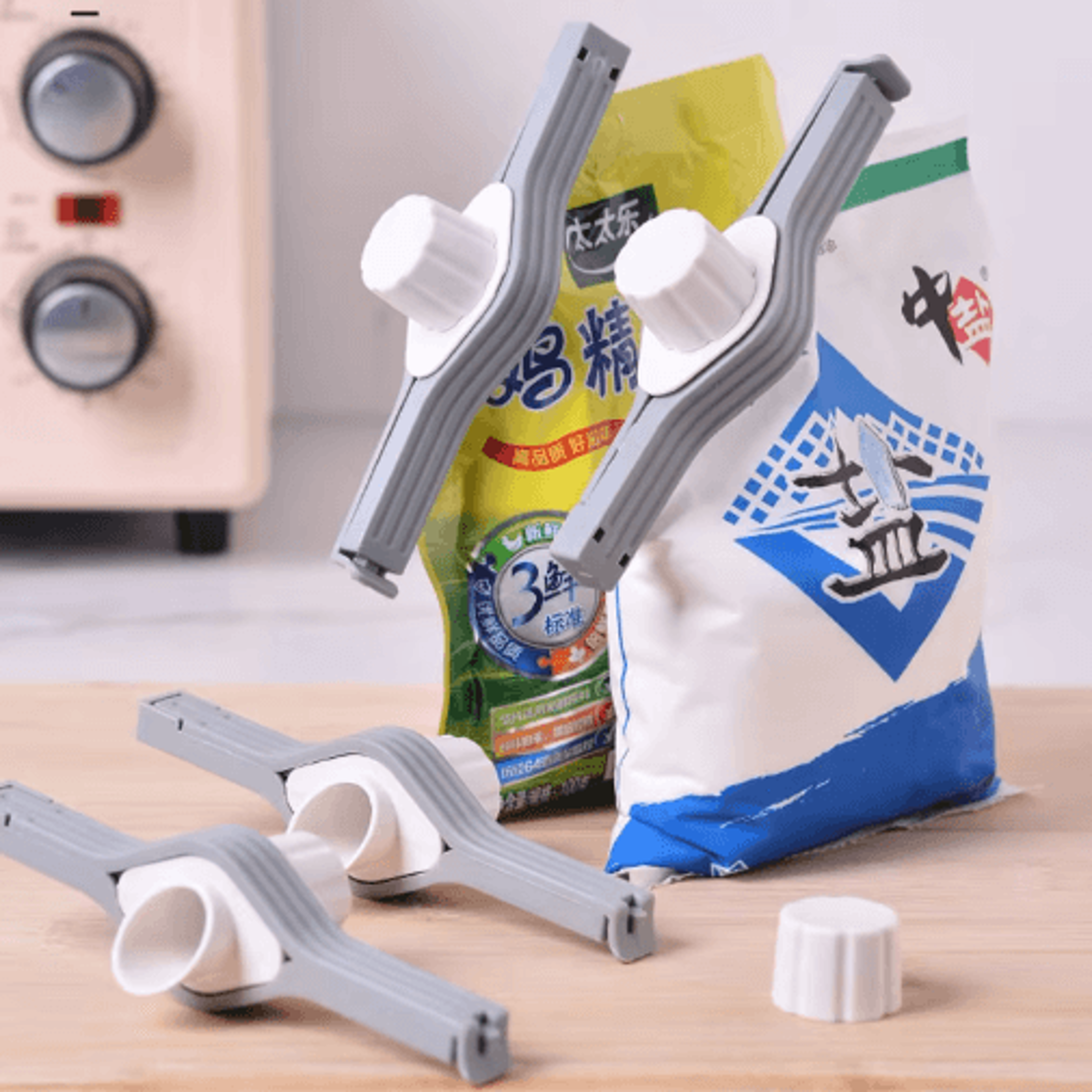 screw cap sealing clip for food storage & freshness preservation