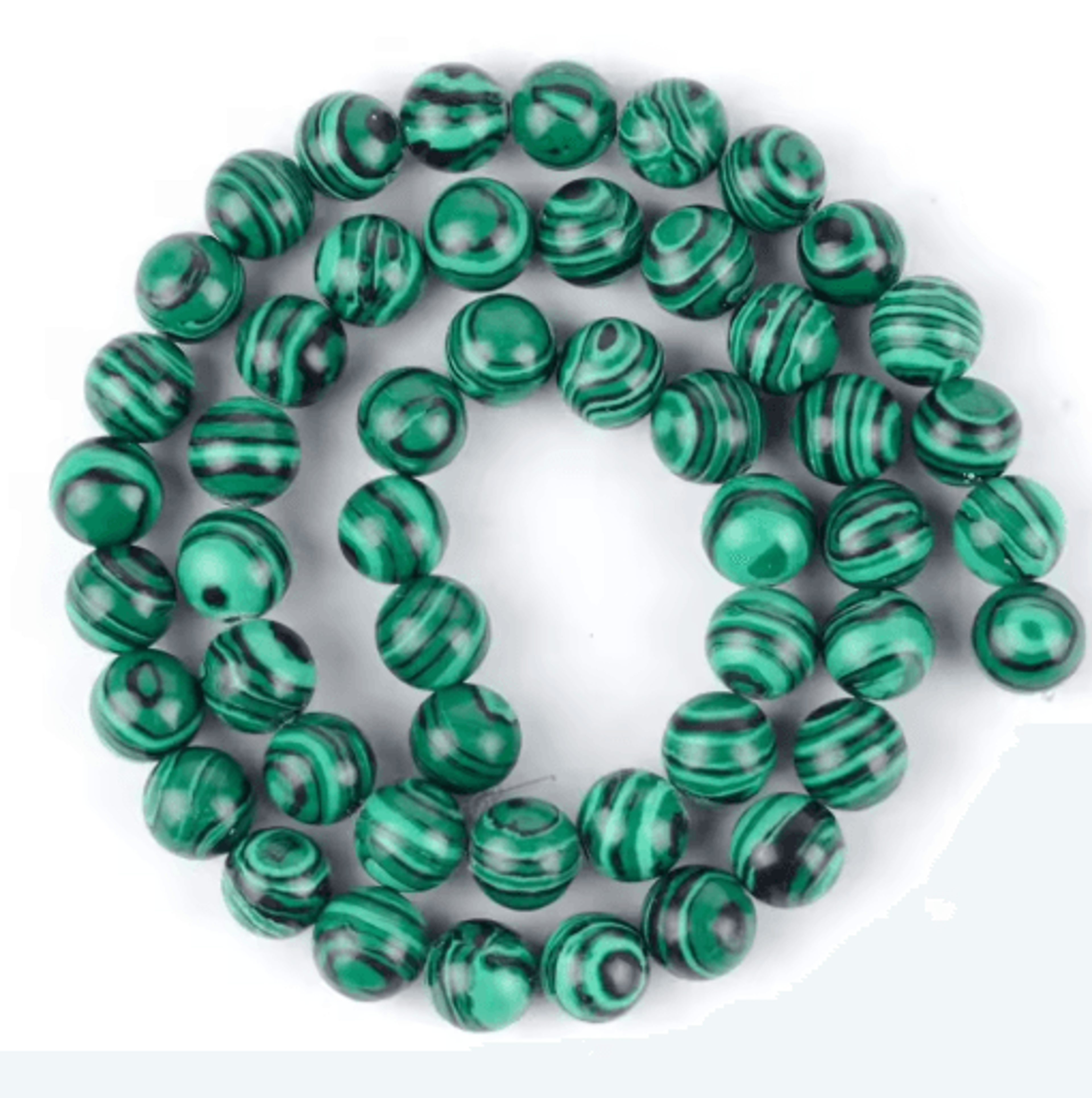 natural round gemstone spacer beads for diy jewelry – tiger eye, amazonite, lava & more