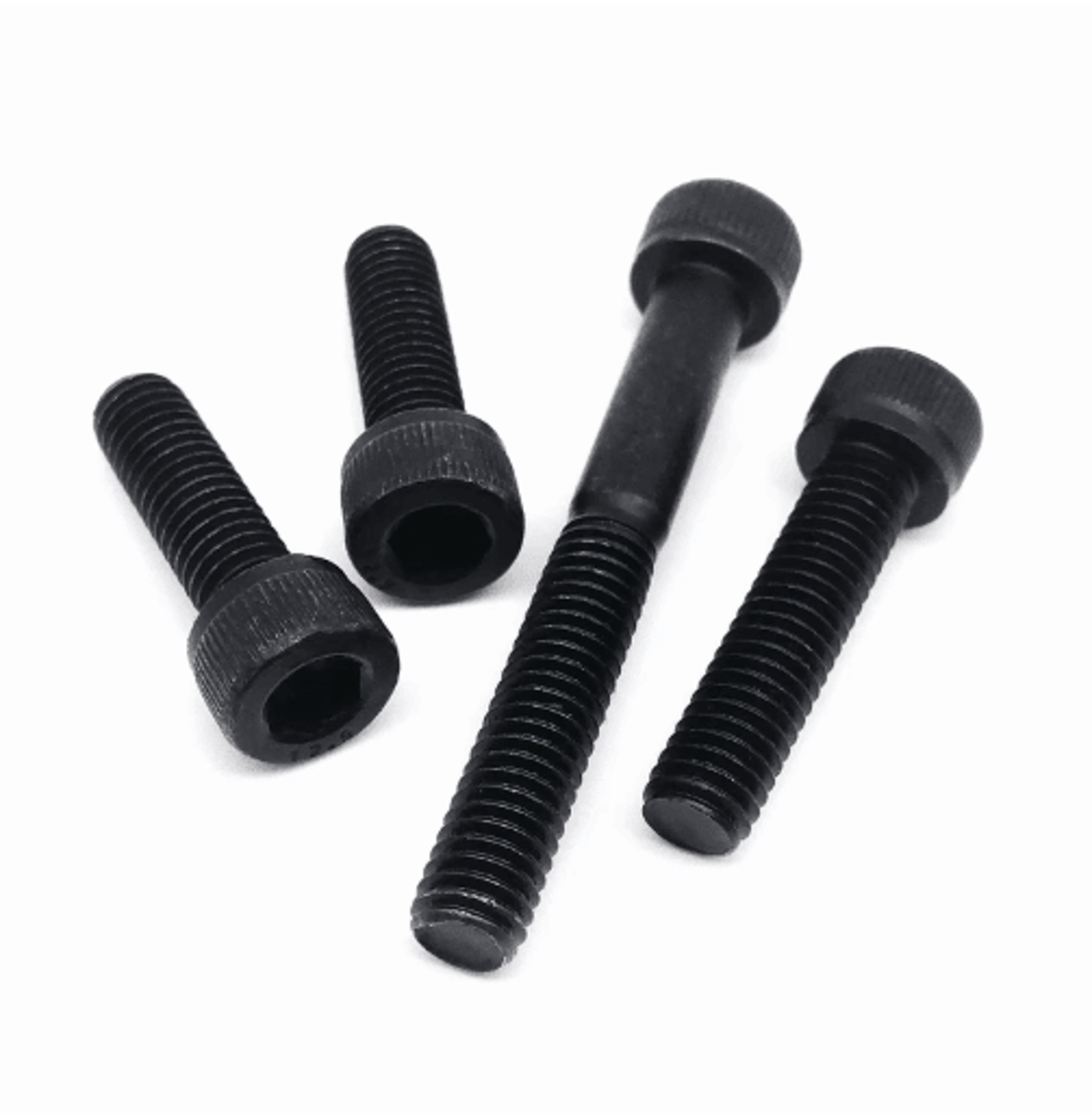 grade 12.9 din912 hex socket cap screws, black steel, extra-long 4–150mm