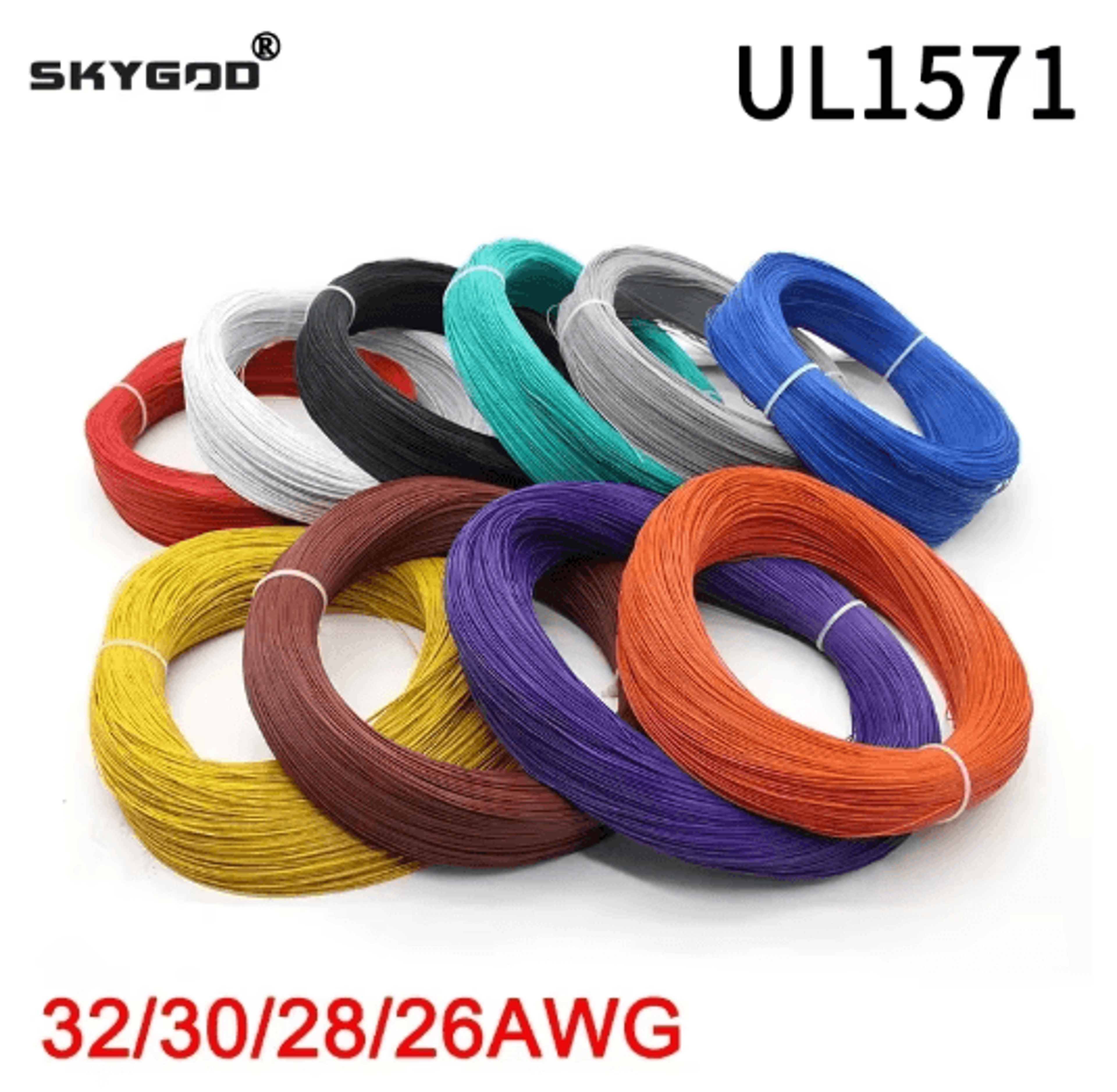 ul1571 pvc insulated tinned copper electronic wire for led and diy wiring