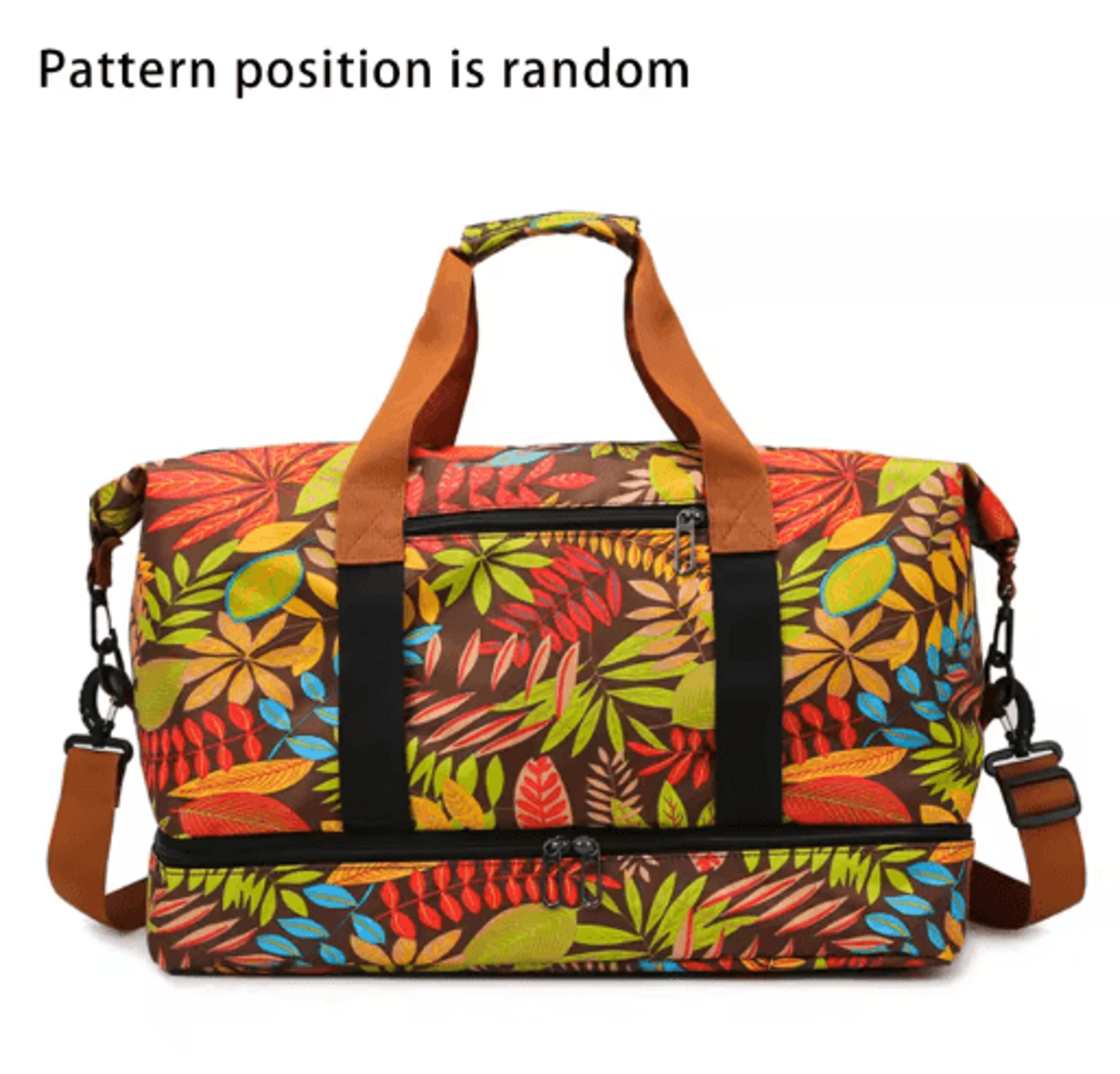 large-capacity travel duffel bag with dry-wet separation – sports & short-trip hand luggage