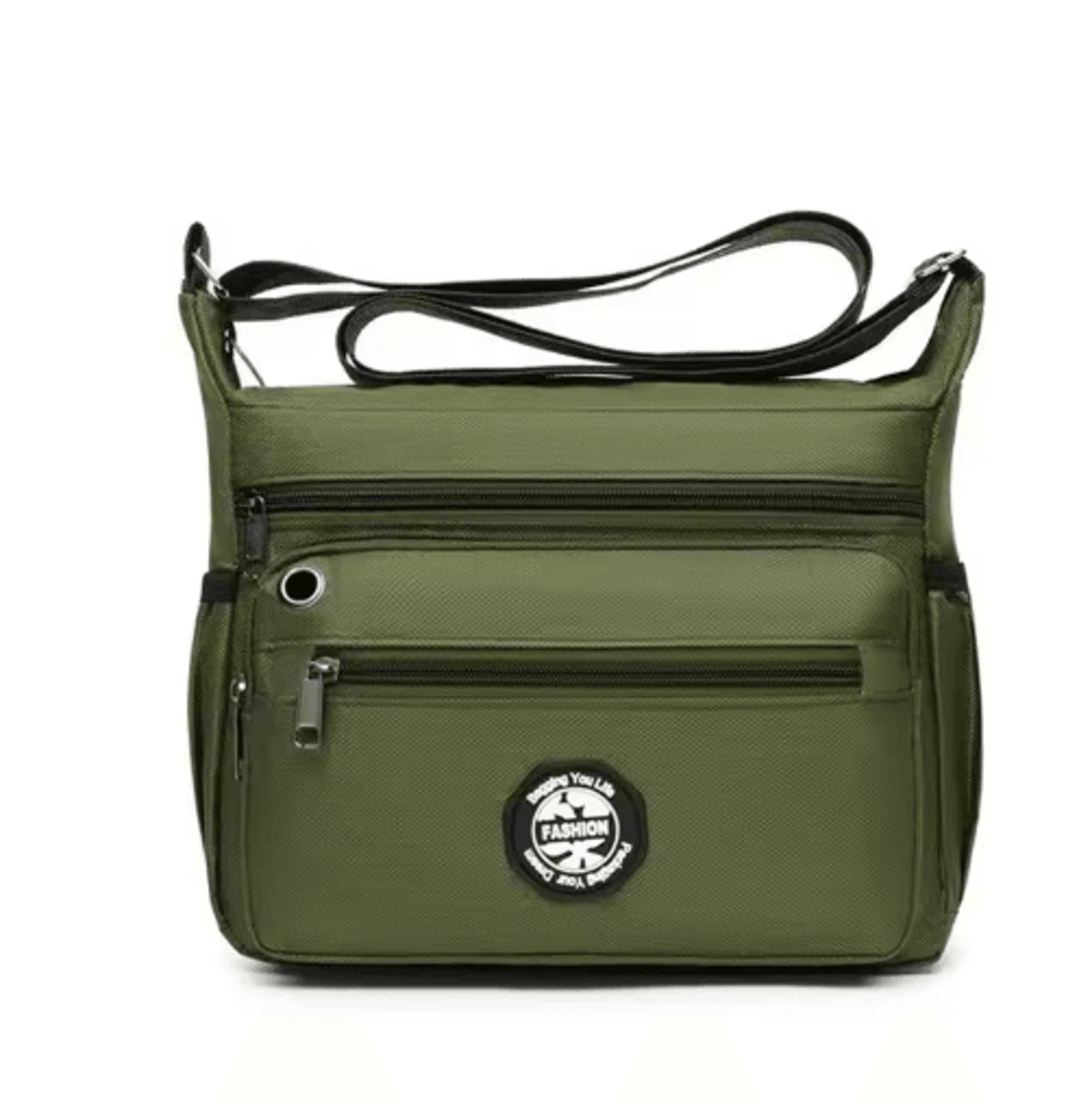 2024 mens waterproof messenger bag compact oxford crossbody sling for work and business