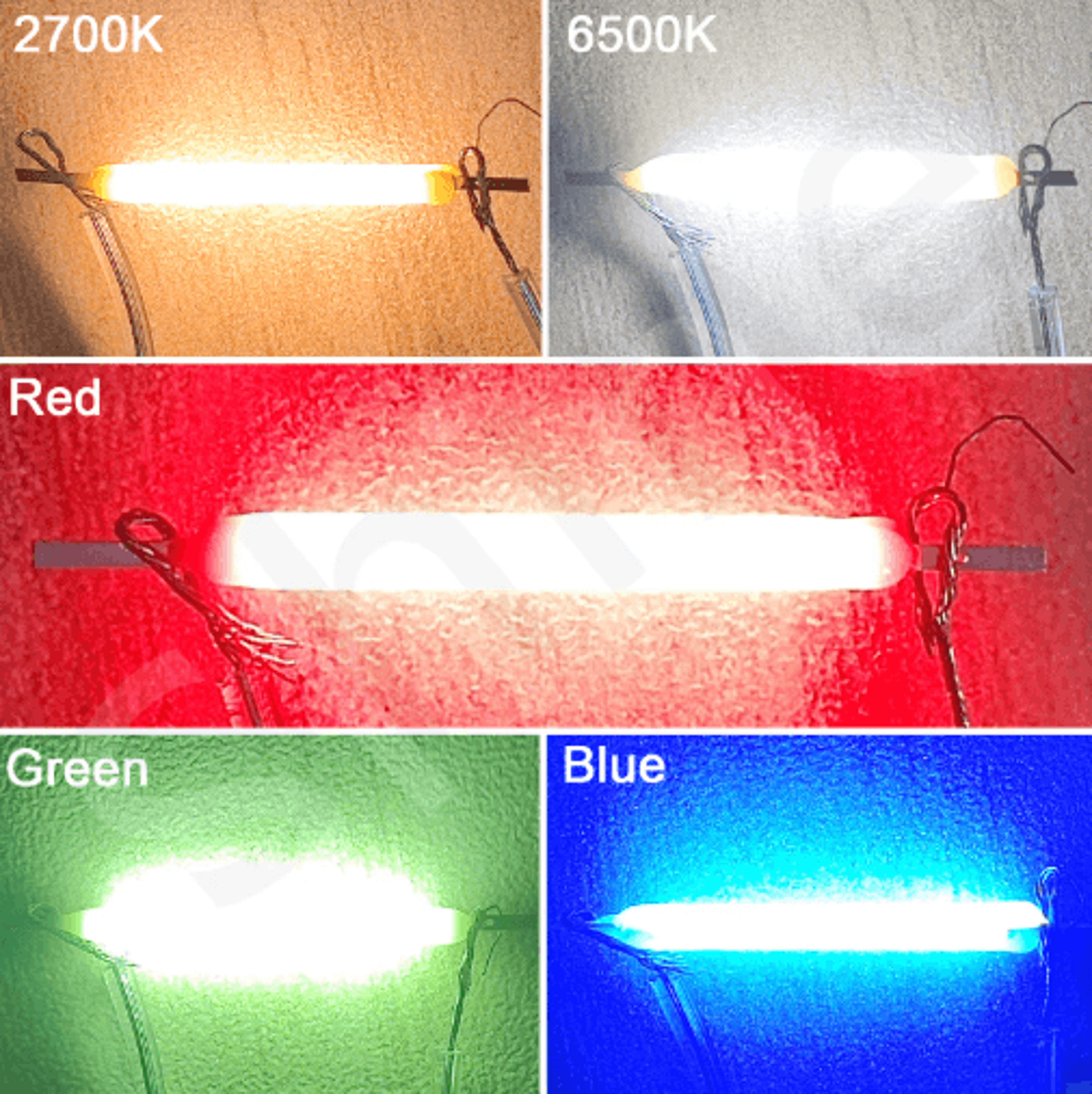 glowcraft cob led filament edison bulb replacement kit (10-pack)