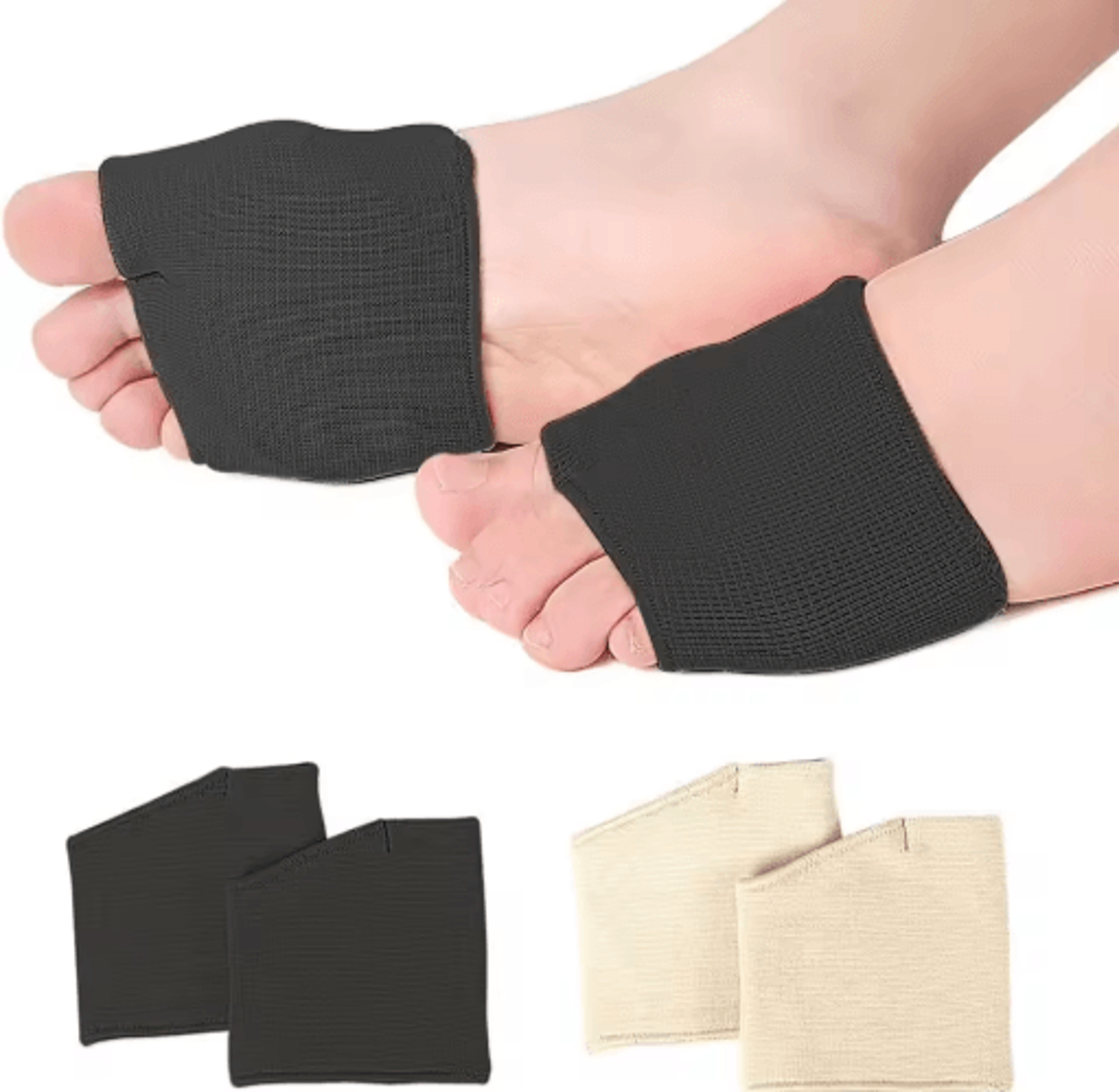 silicone forefoot cushion pads for men and women honeycomb metatarsal shoe inserts