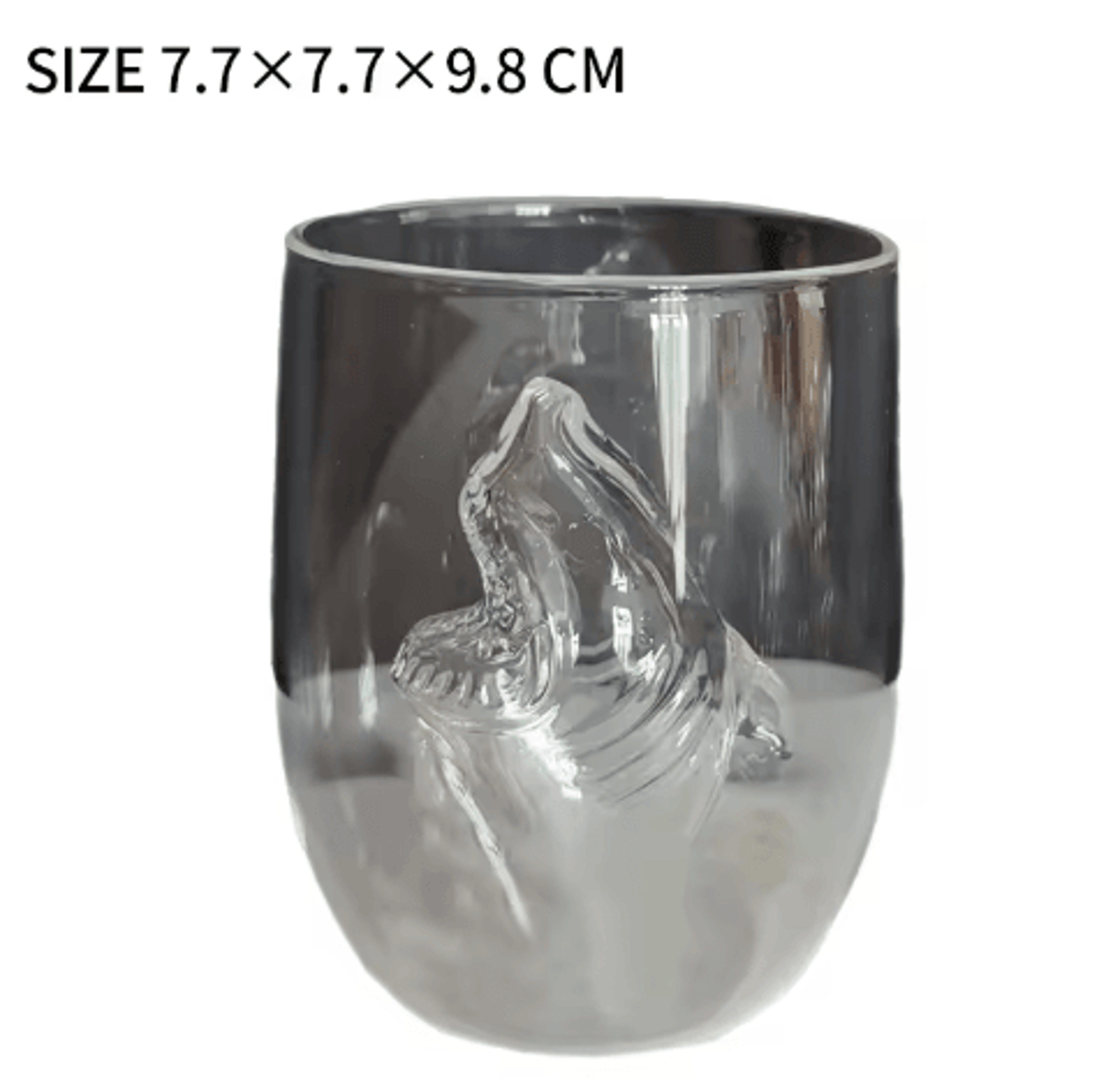 jaws 50th anniversary limited edition whiskey glass – bruce shark collectible tumbler