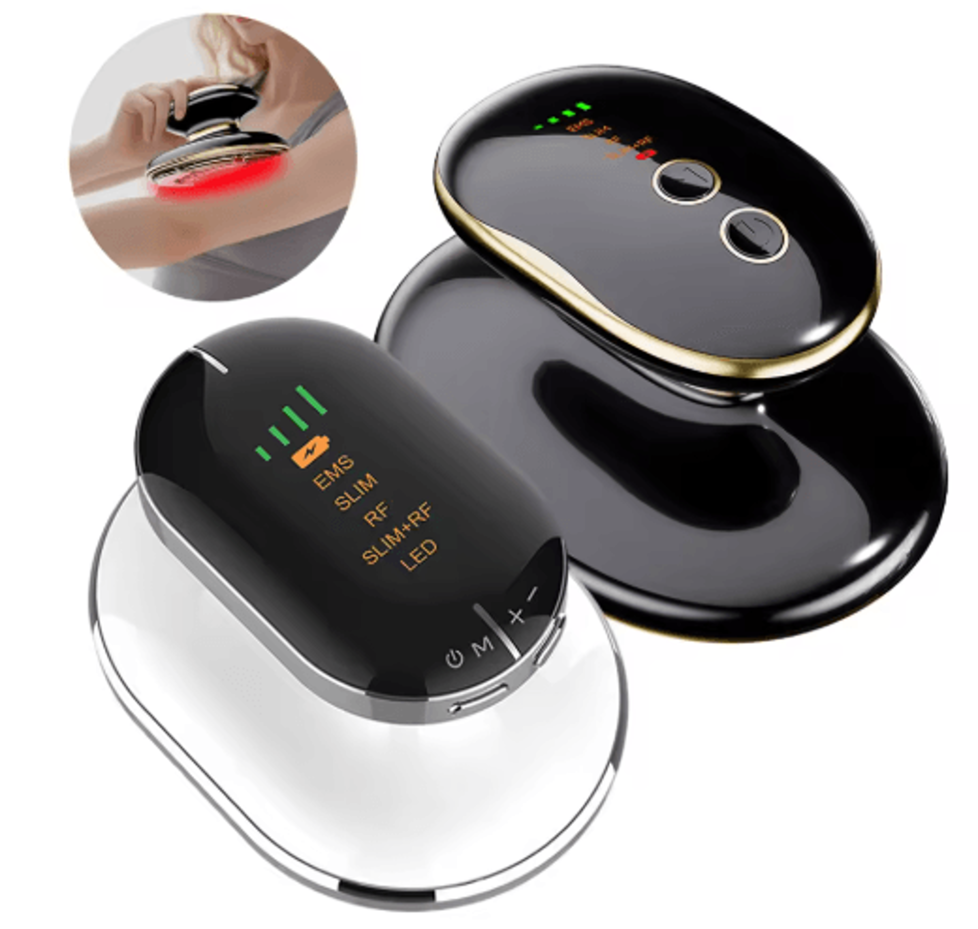 sculptwave pr 4-mode cellulite massager & body sculpting device