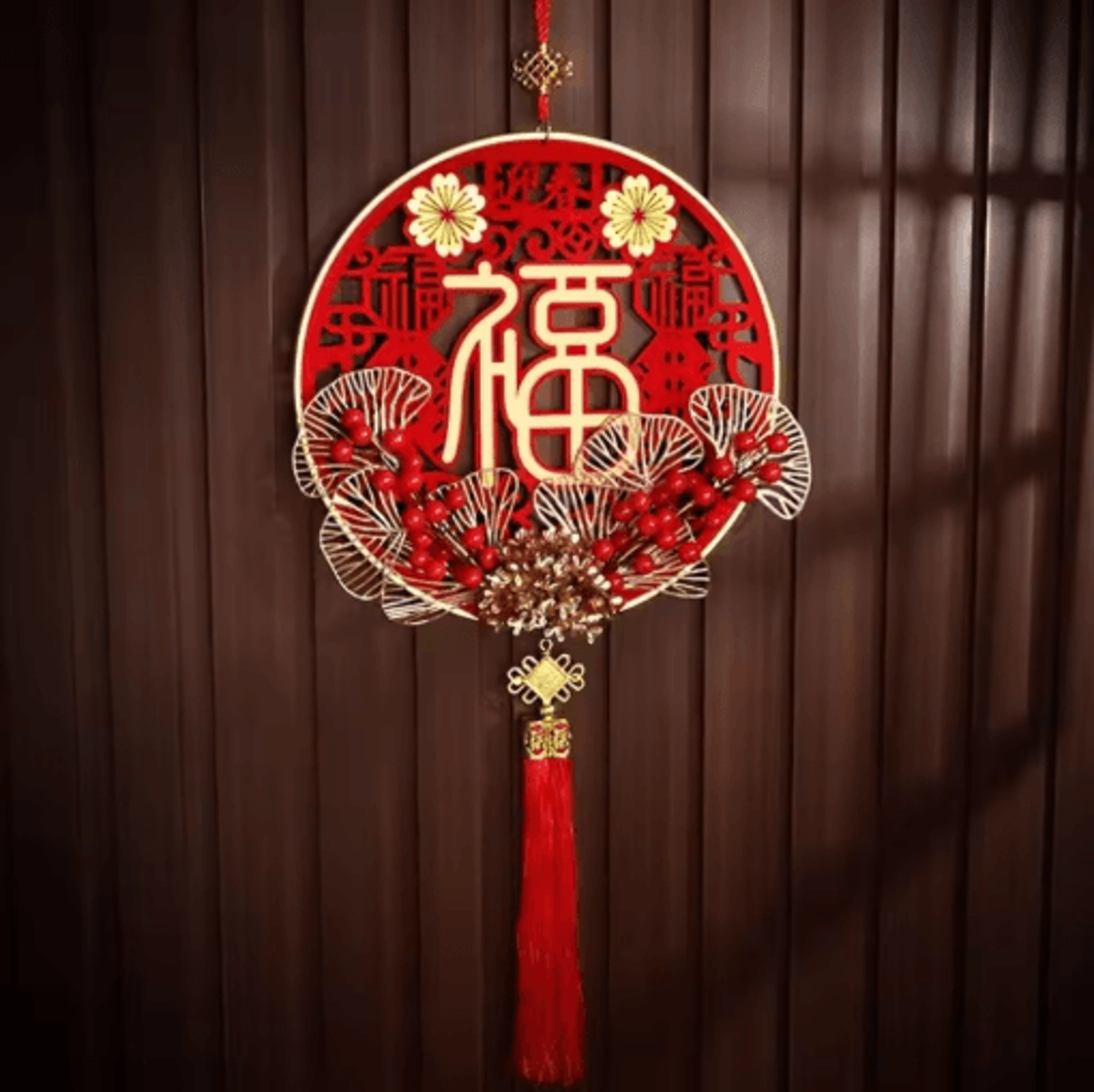 chinese new year festive pendant hanging decoration