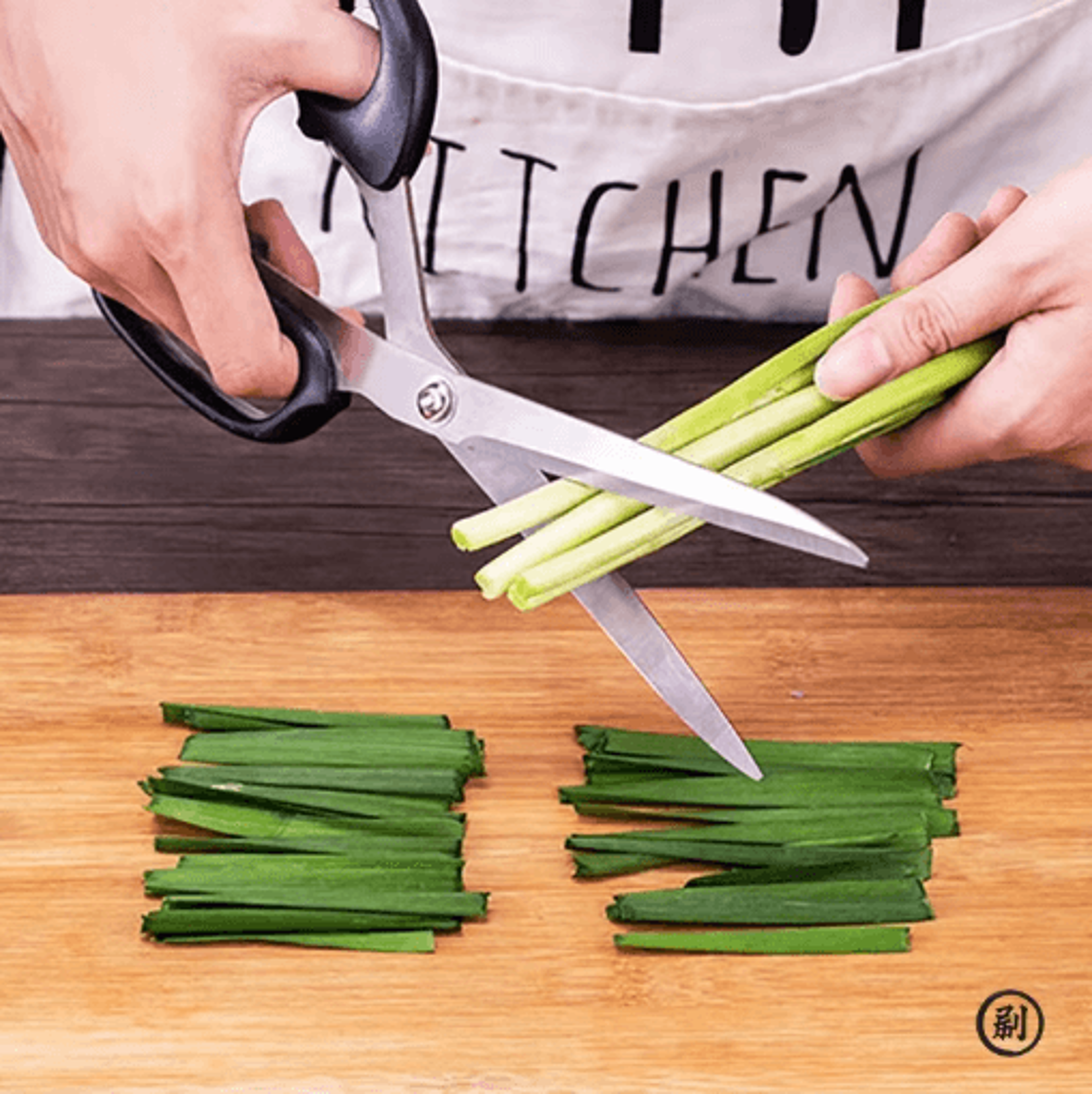 stainless steel barbecue and steak kitchen scissors