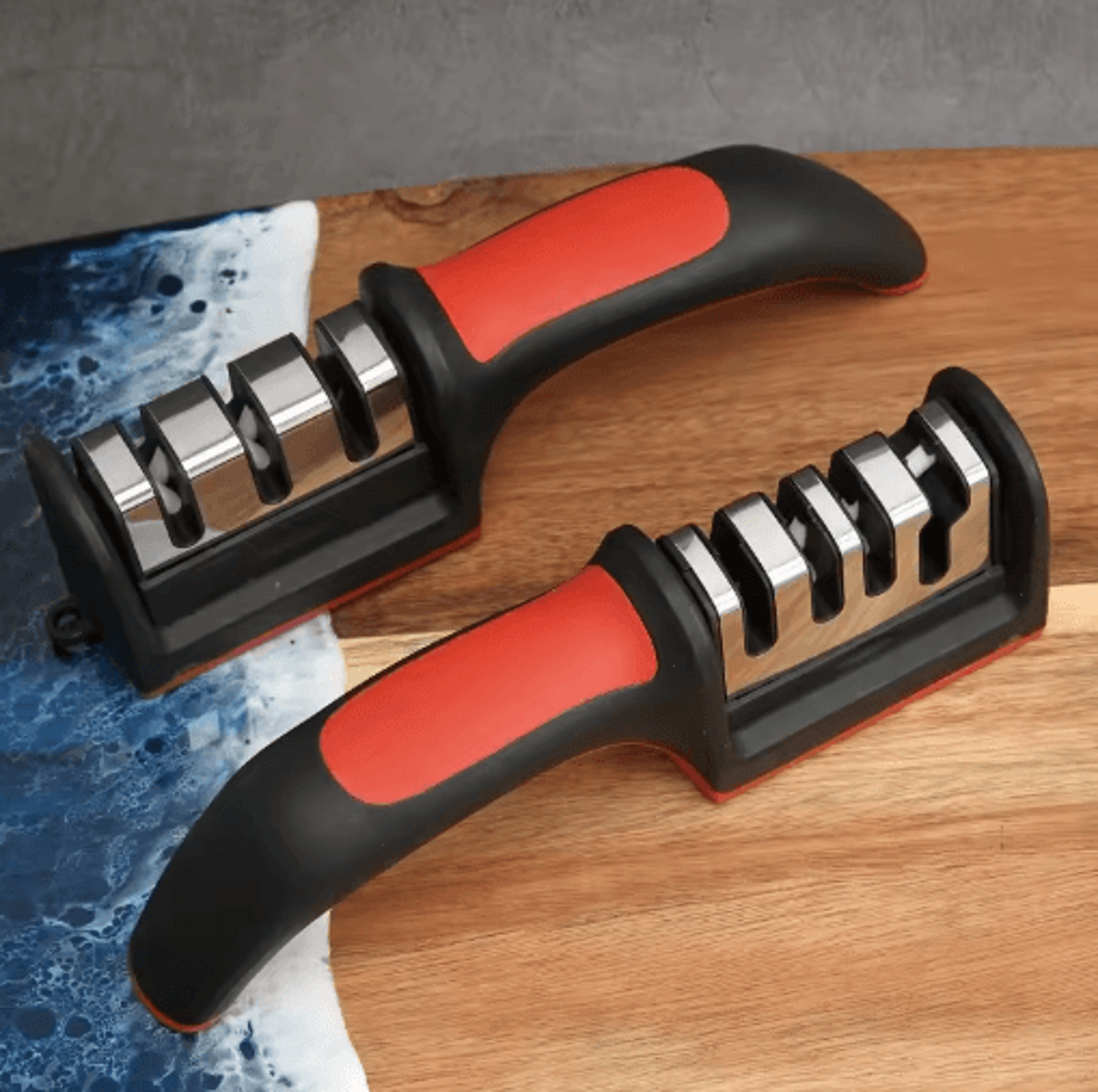 edgemaster 1-pack manual knife sharpener – quick edge maintenance tool