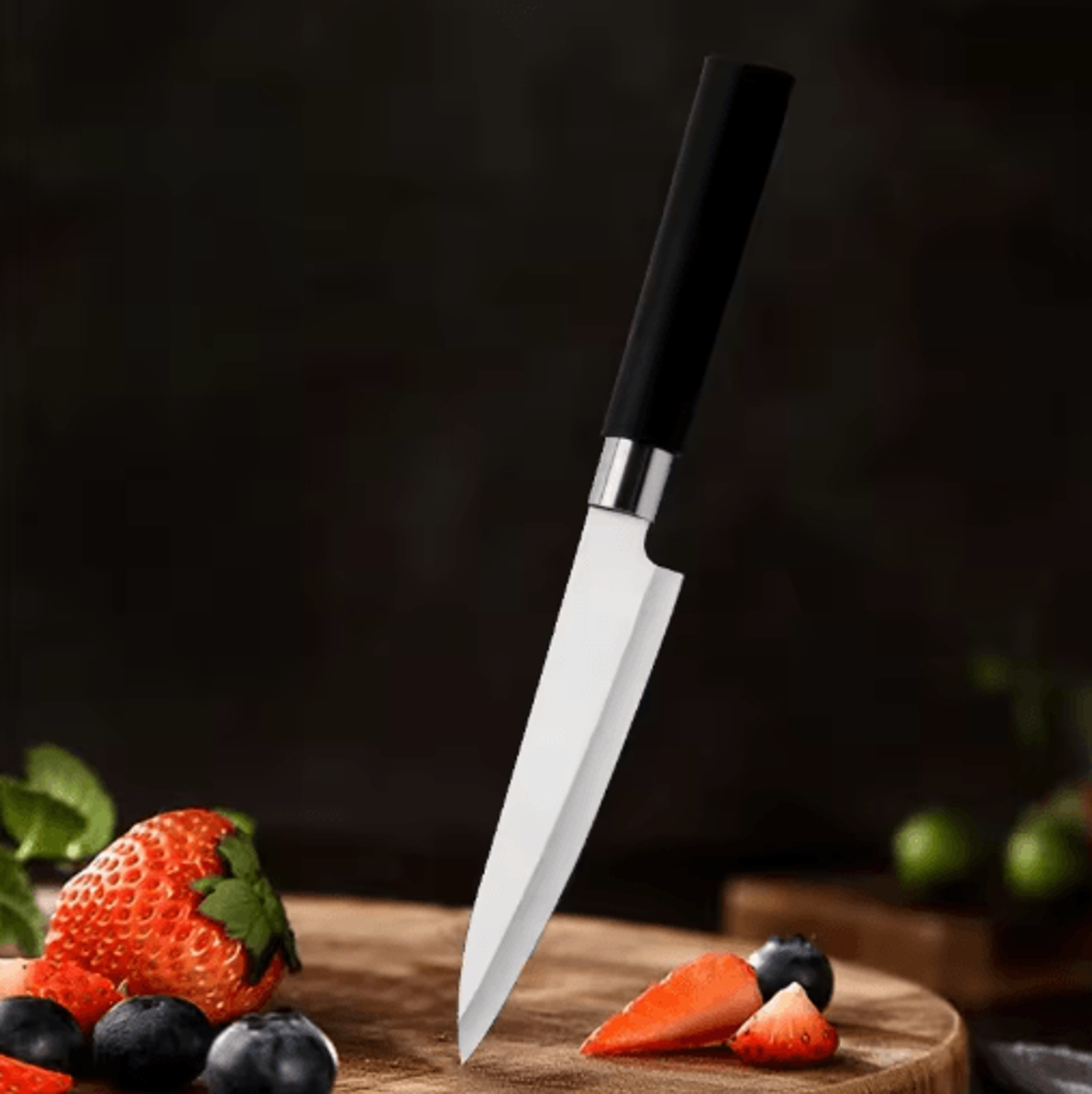 stainless steel japanese chef knife – universal kitchen sushi & precision slicing knife