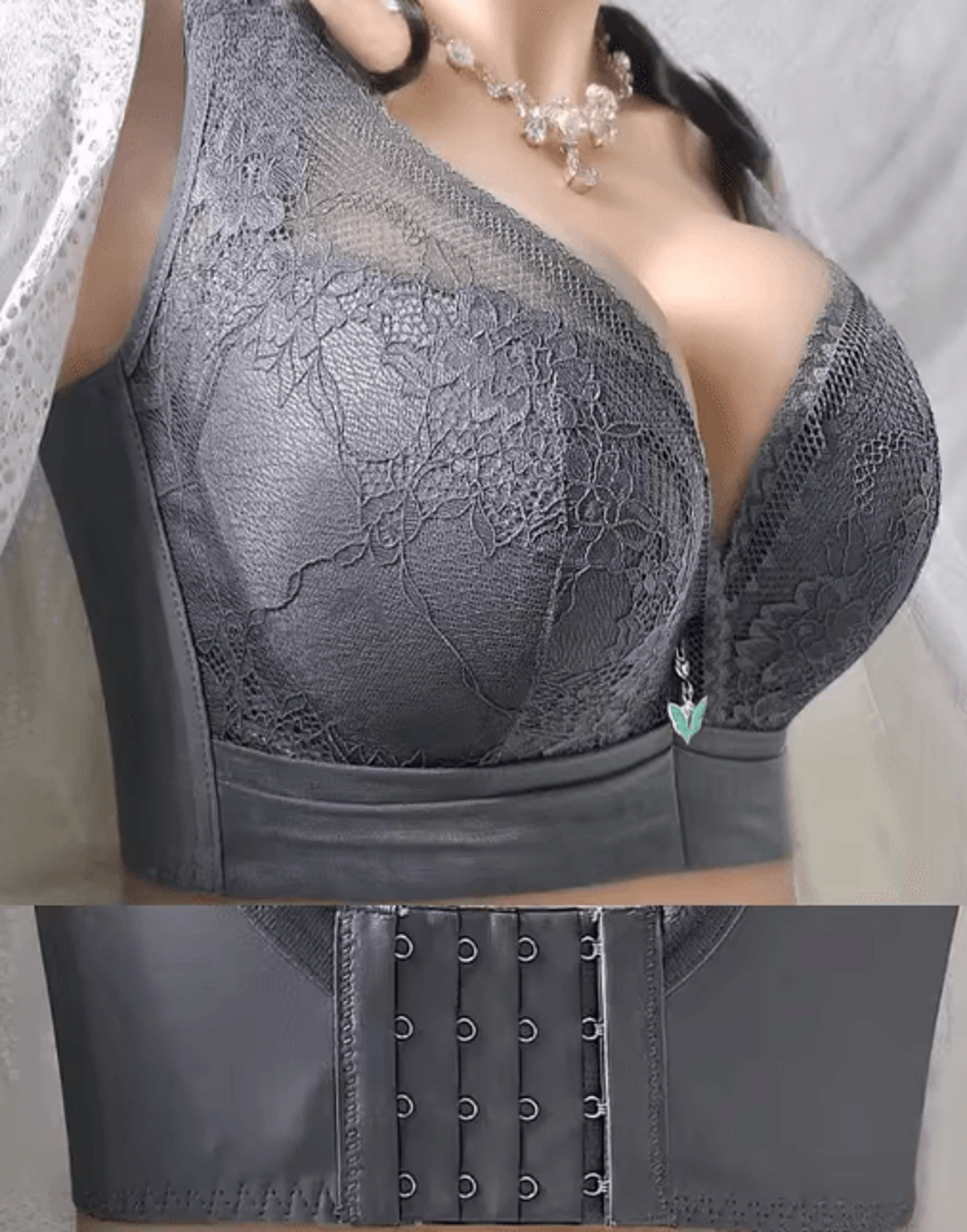 plus size 95d anti-sag underwire shaping bra for large bust