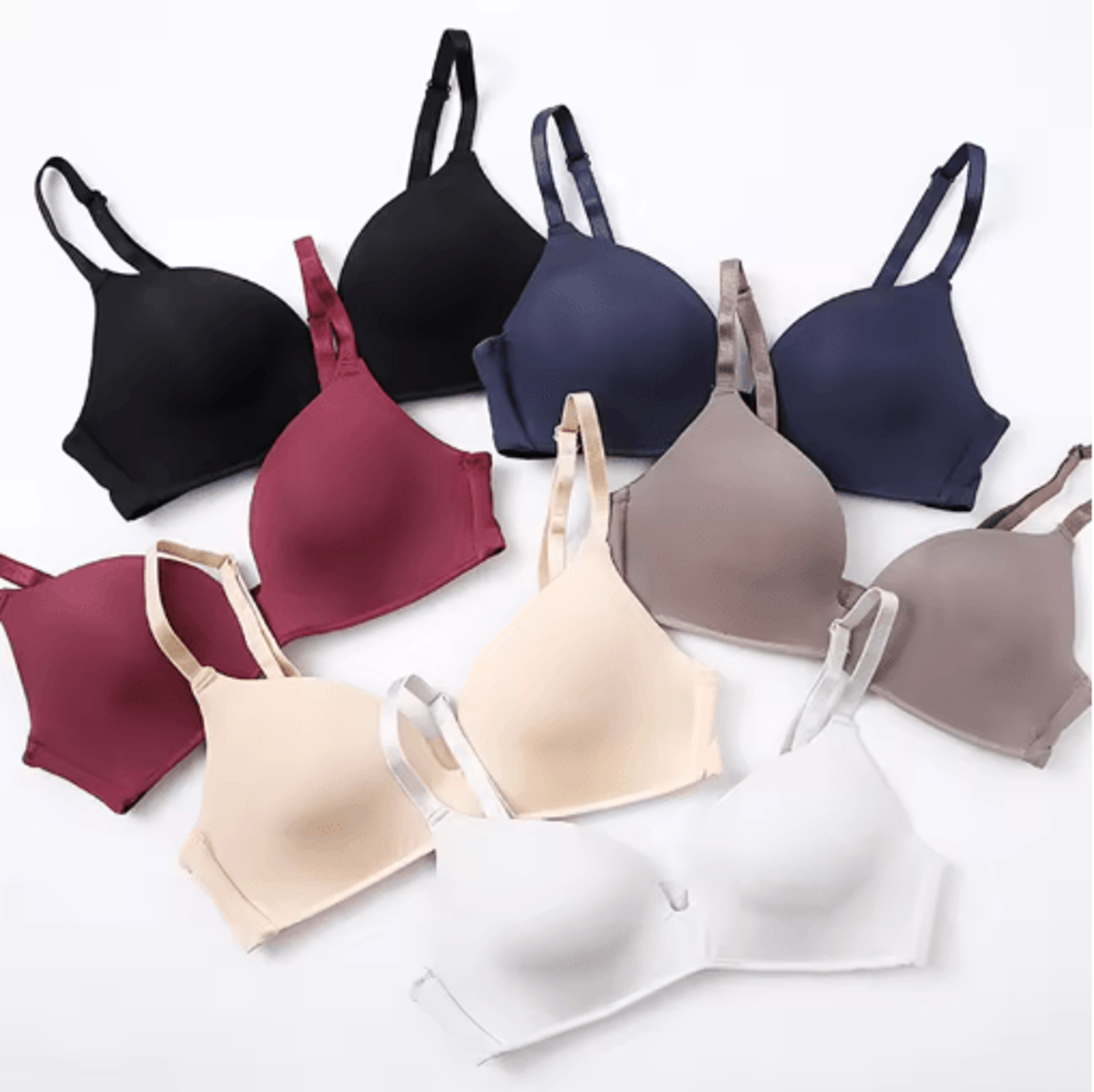 ice silk wireless seamless push up bralette for everyday comfort