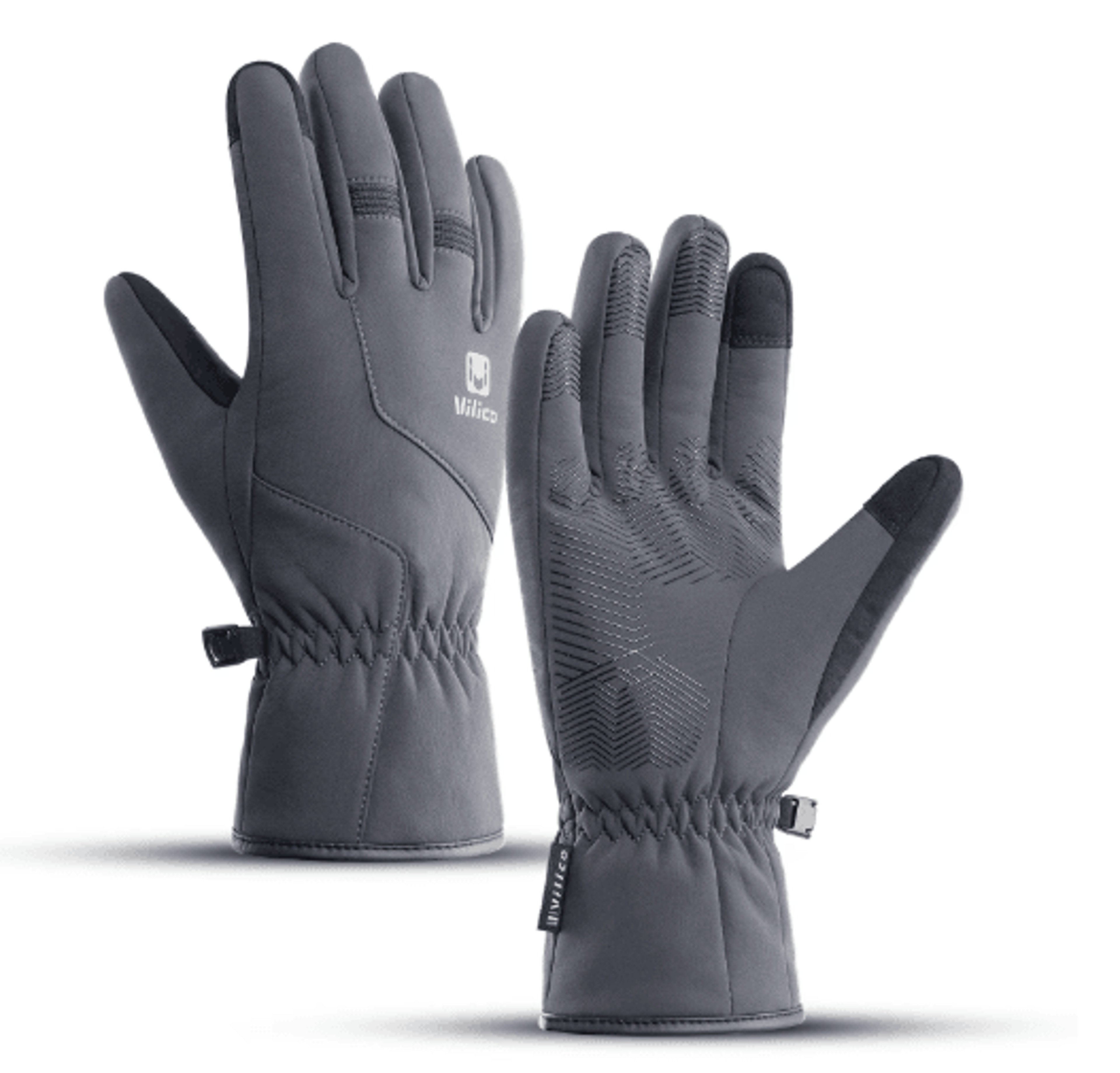 waterproof winter touchscreen gloves for men and unisex outdoor sports