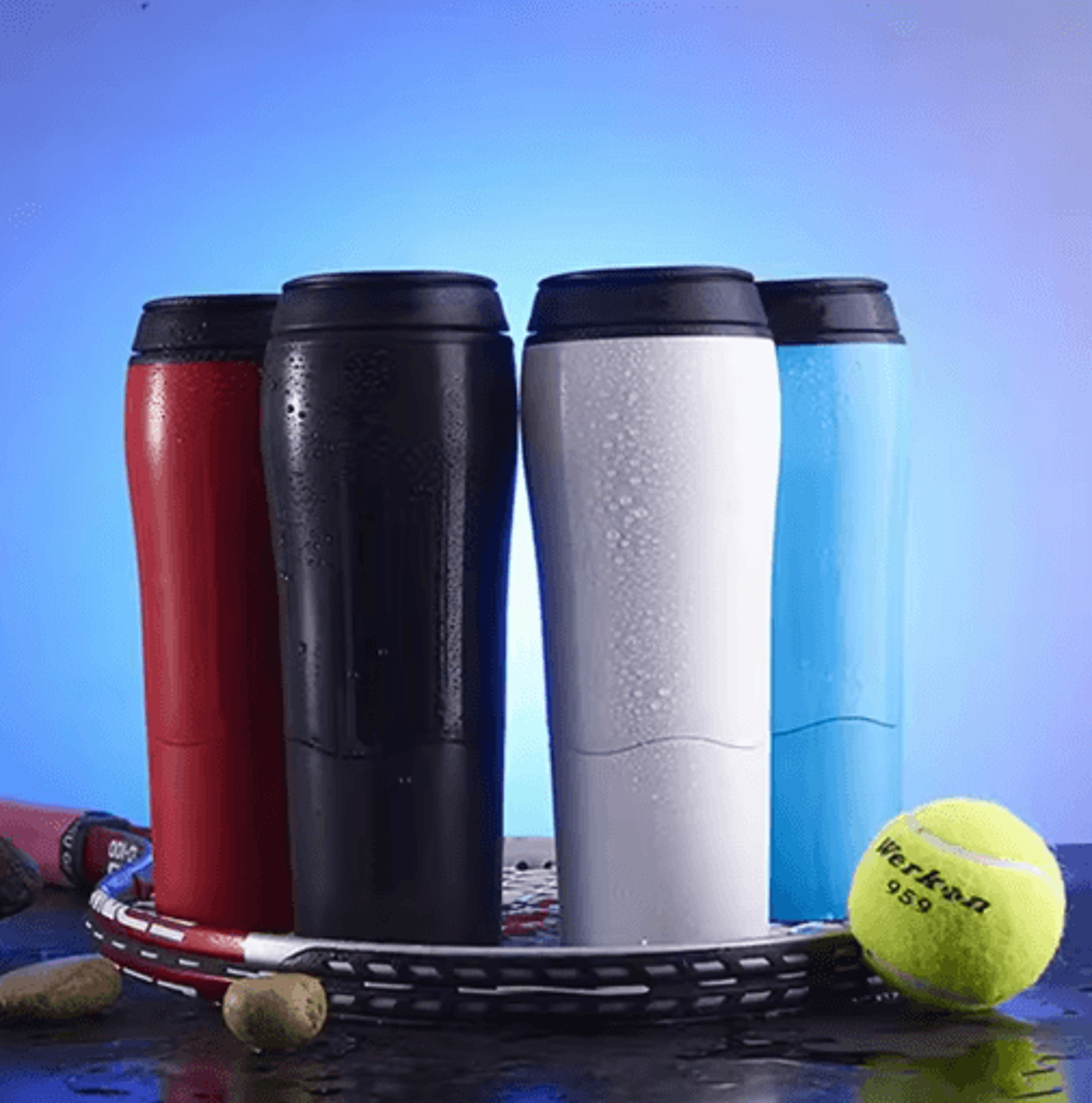 magic suction cup anti spill water bottle non slip portable drinking cup