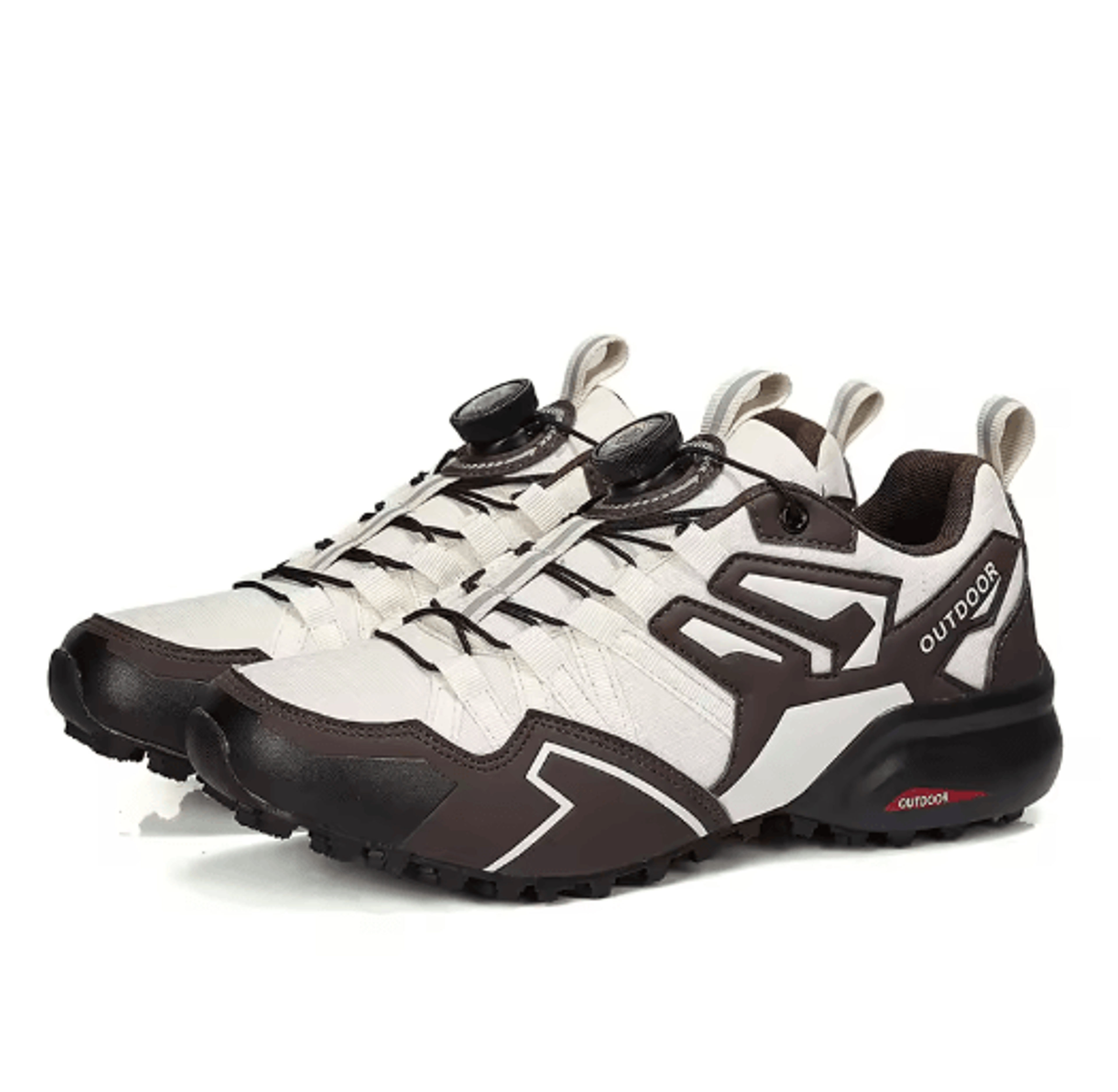 mens outdoor hiking & cycling sneakers breathable trekking mountain shoes